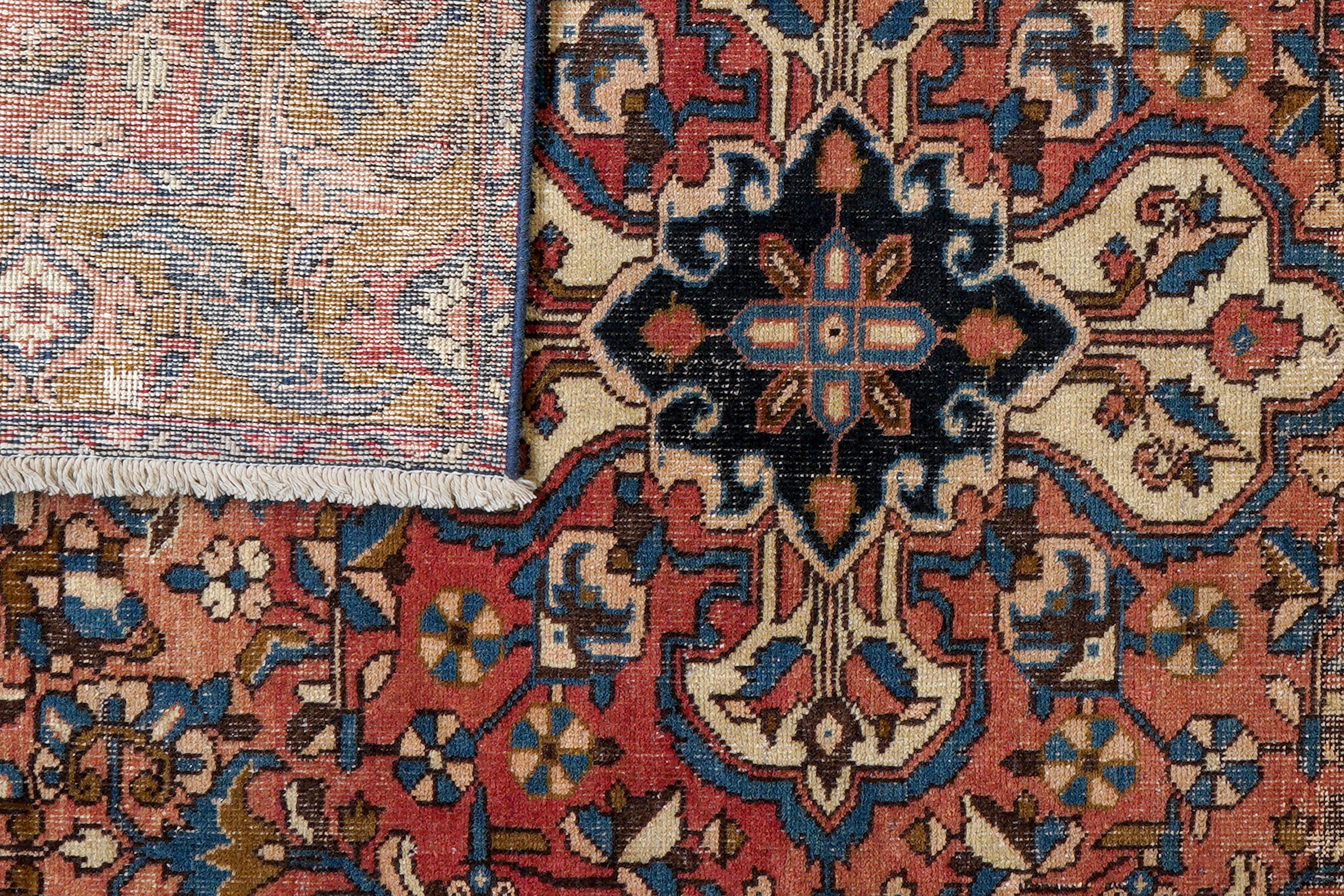 Heritage Sassan Teppich Wolle Braun