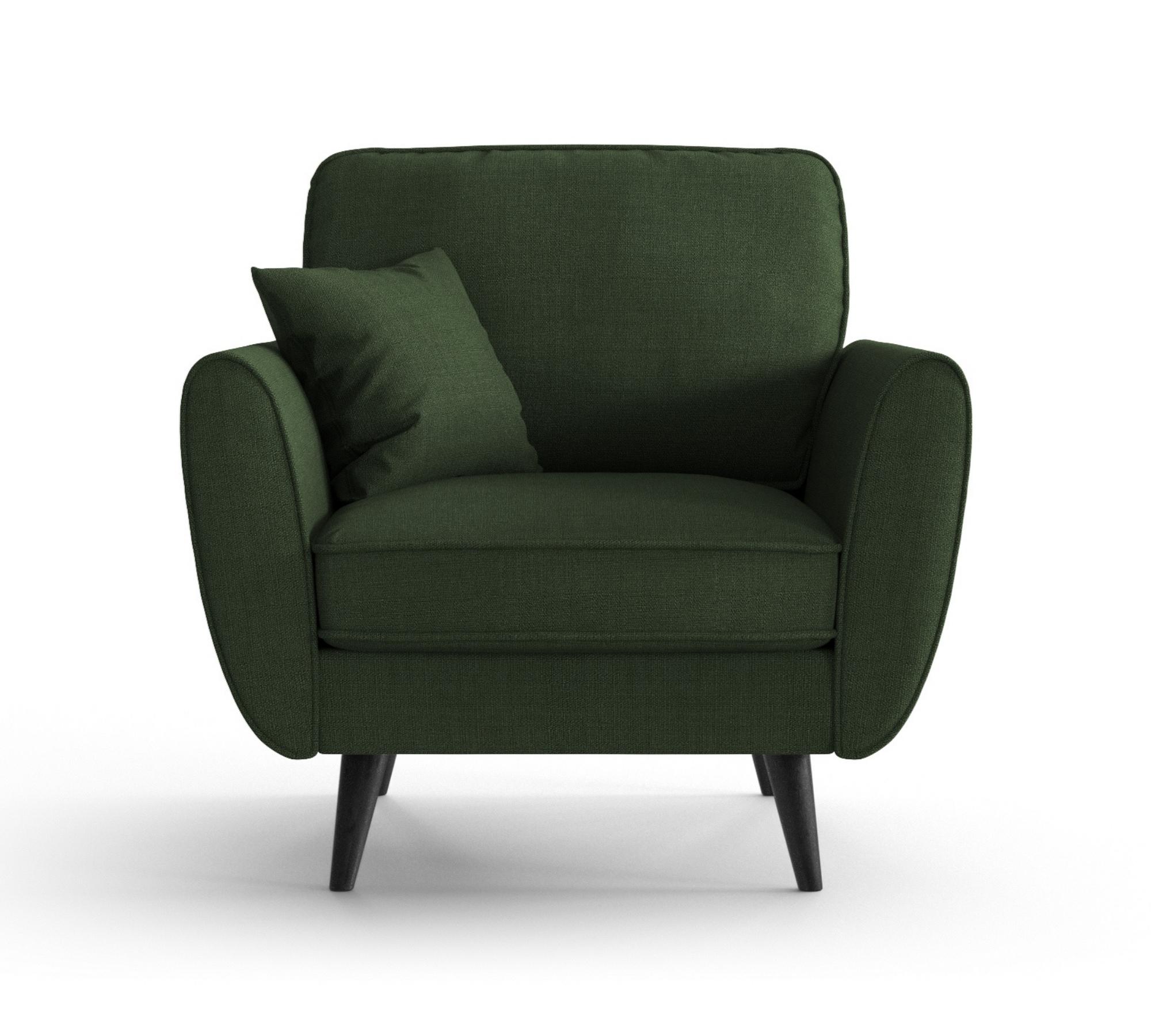 Auteuil Sessel Waldgrün EU-Produktion zertifiziert ÖKO-TEX