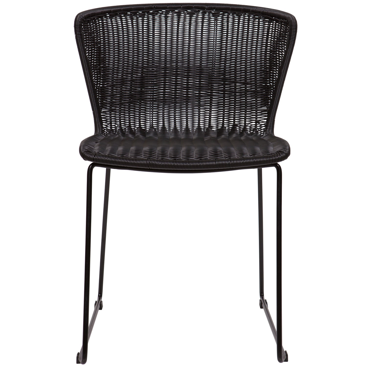 2x Wings Garden Chair Black
