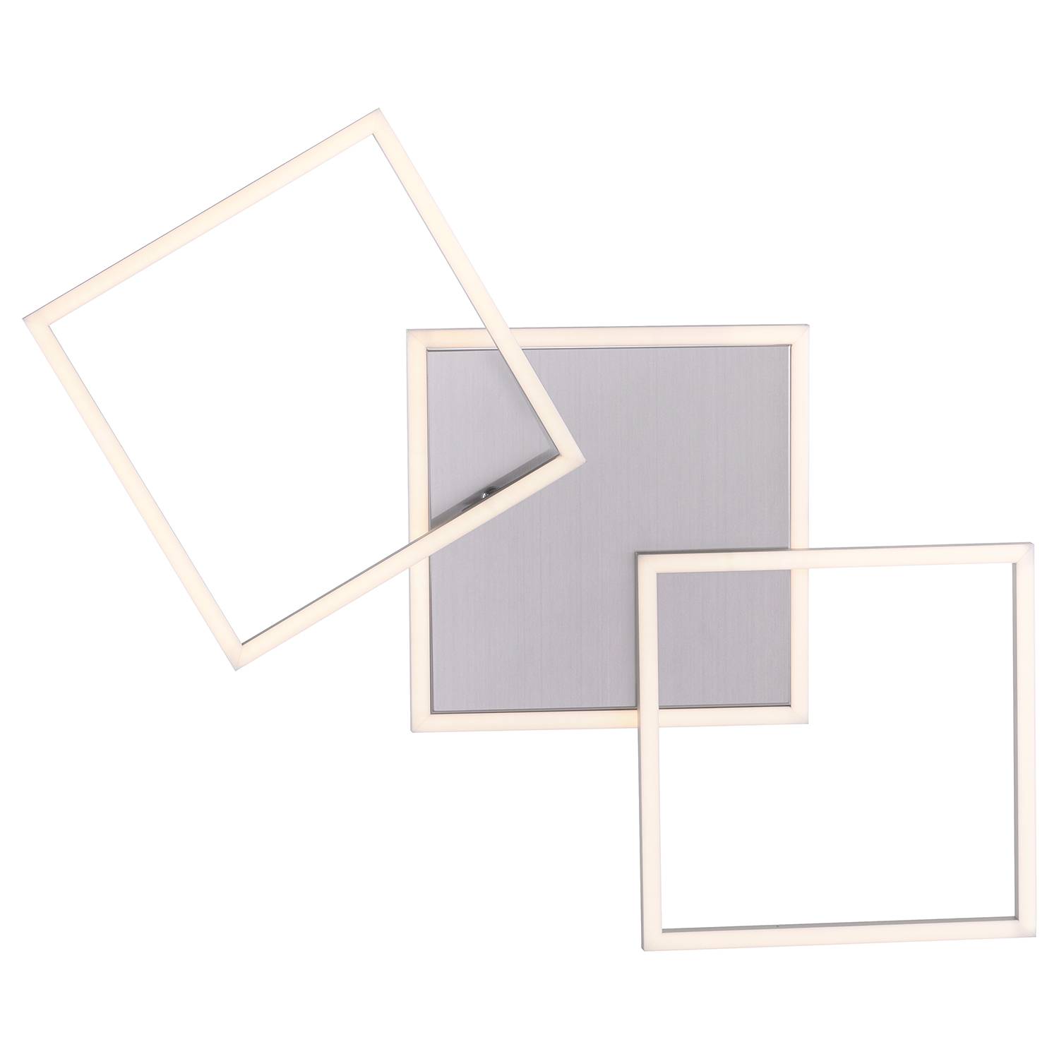 LED-Deckenleuchte Iven II Polycarbonat / Aluminium 3-flammig