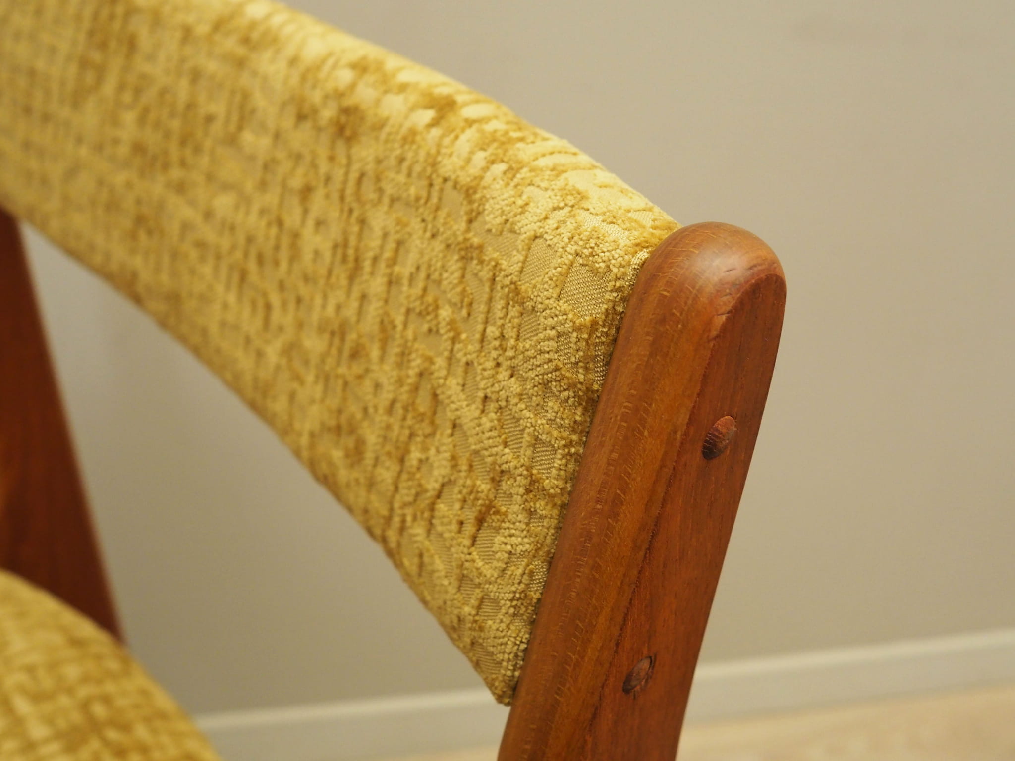 6x Dining chair teak 1970s