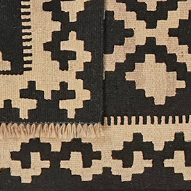 Kilim Gashgai Teppich Mehrfarbig