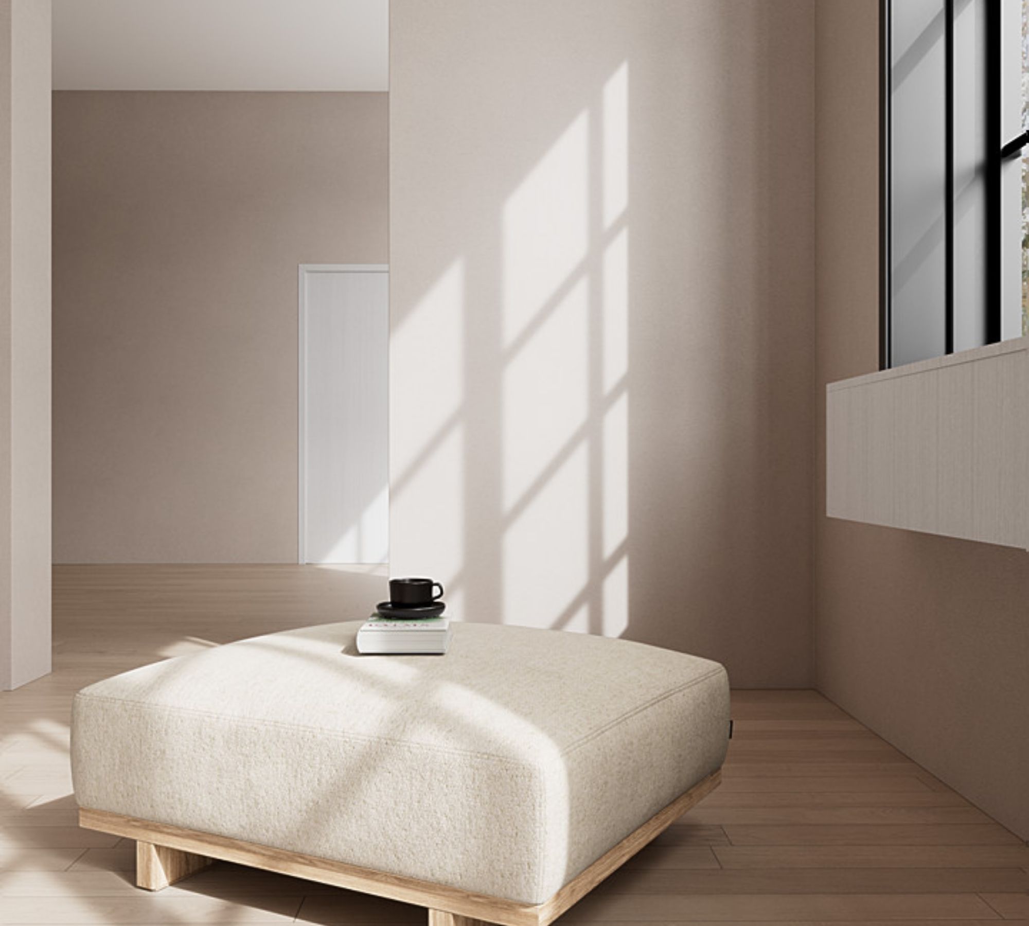 Aya Stool Moonlight Sand