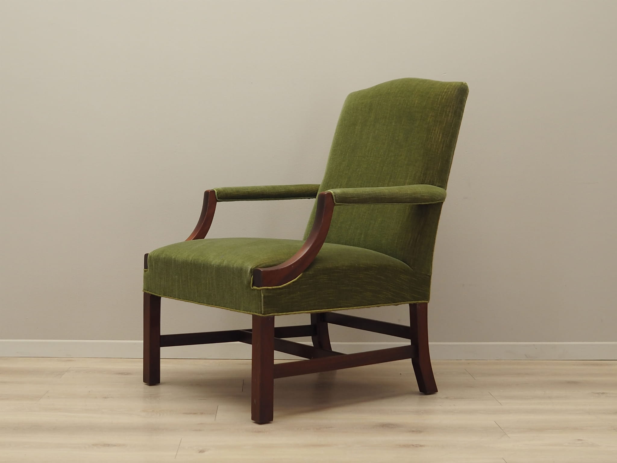 Mahogany Sessel 1970 Jahre
