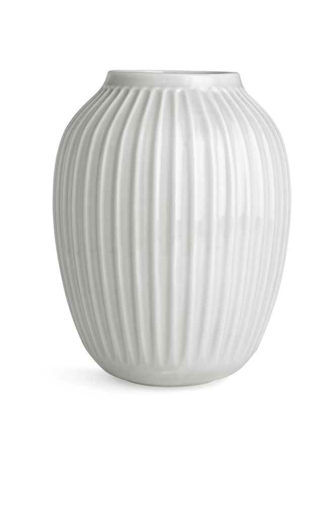Hammershøi Vase Keramik Weiß