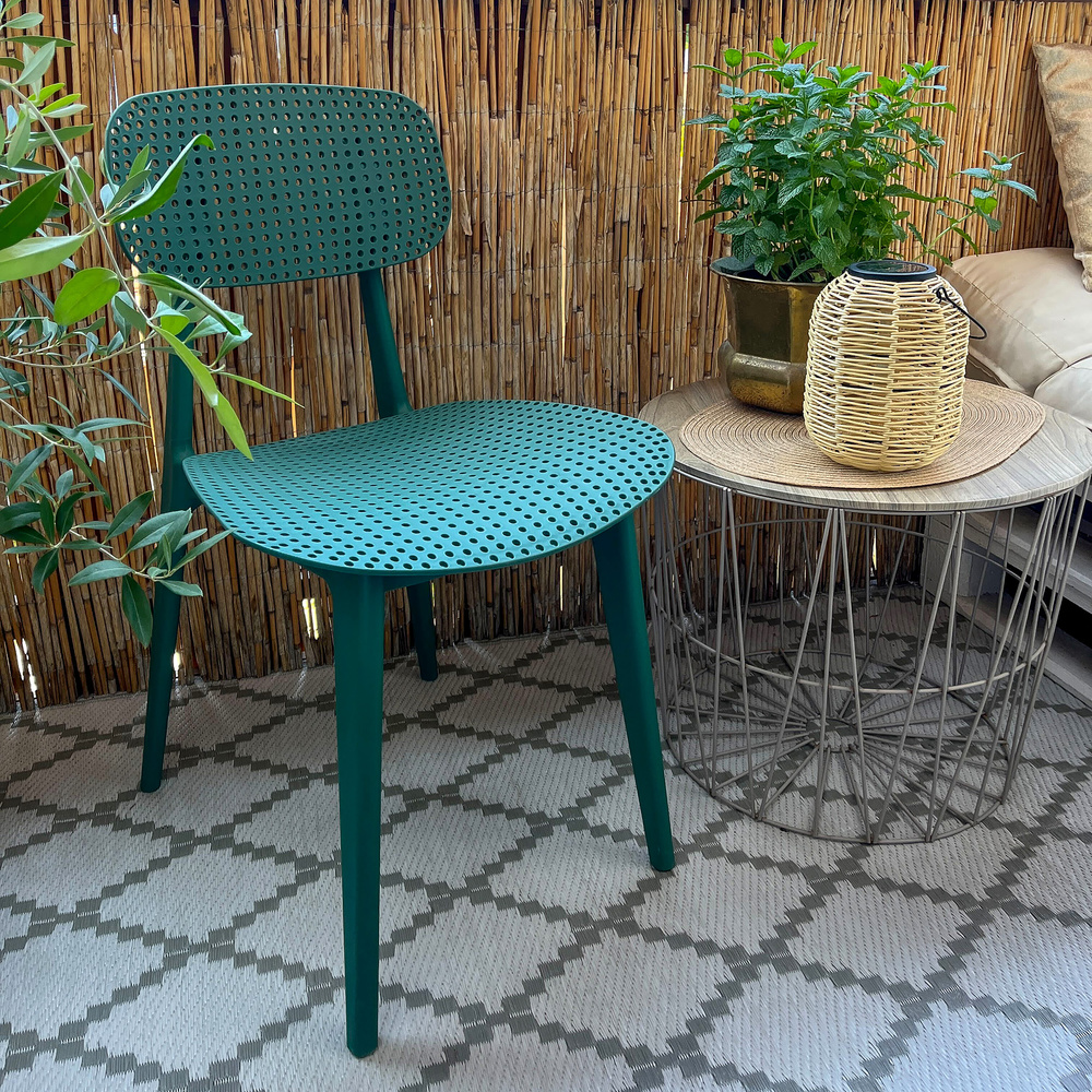 ARTIFO HOL Stackable chair Plastic Green