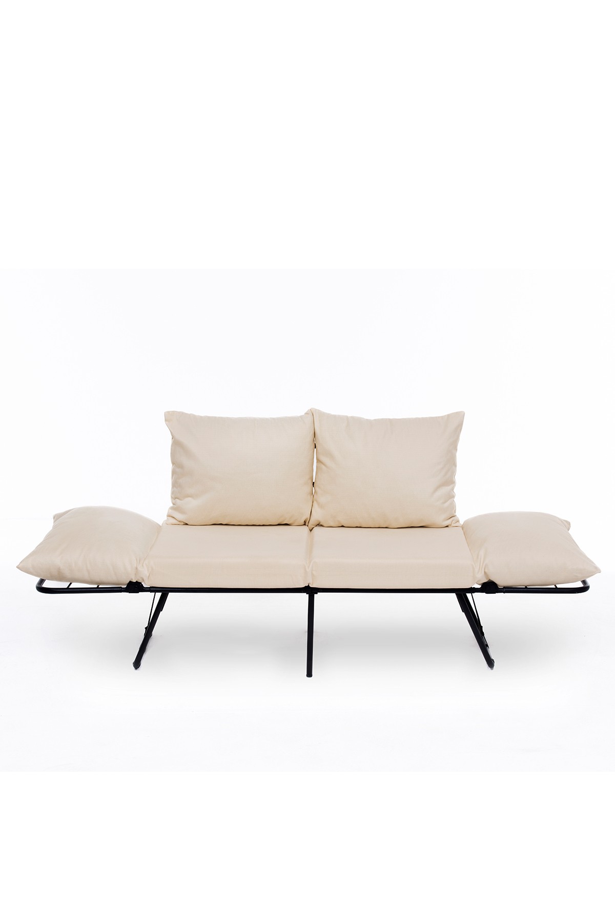 Viper Sofa 2-Sitzer helles Creme