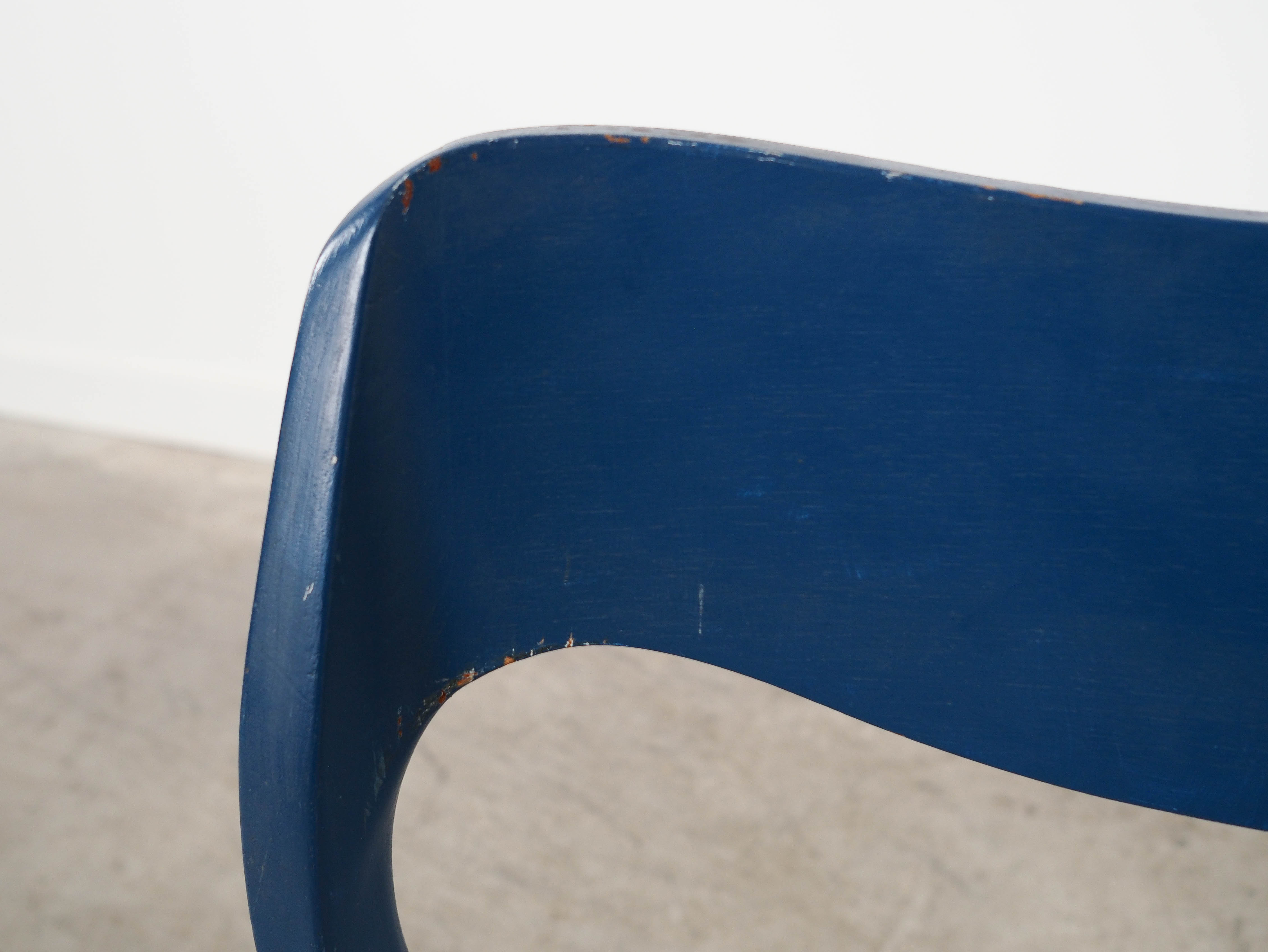 Blue Teak Chair 1960s