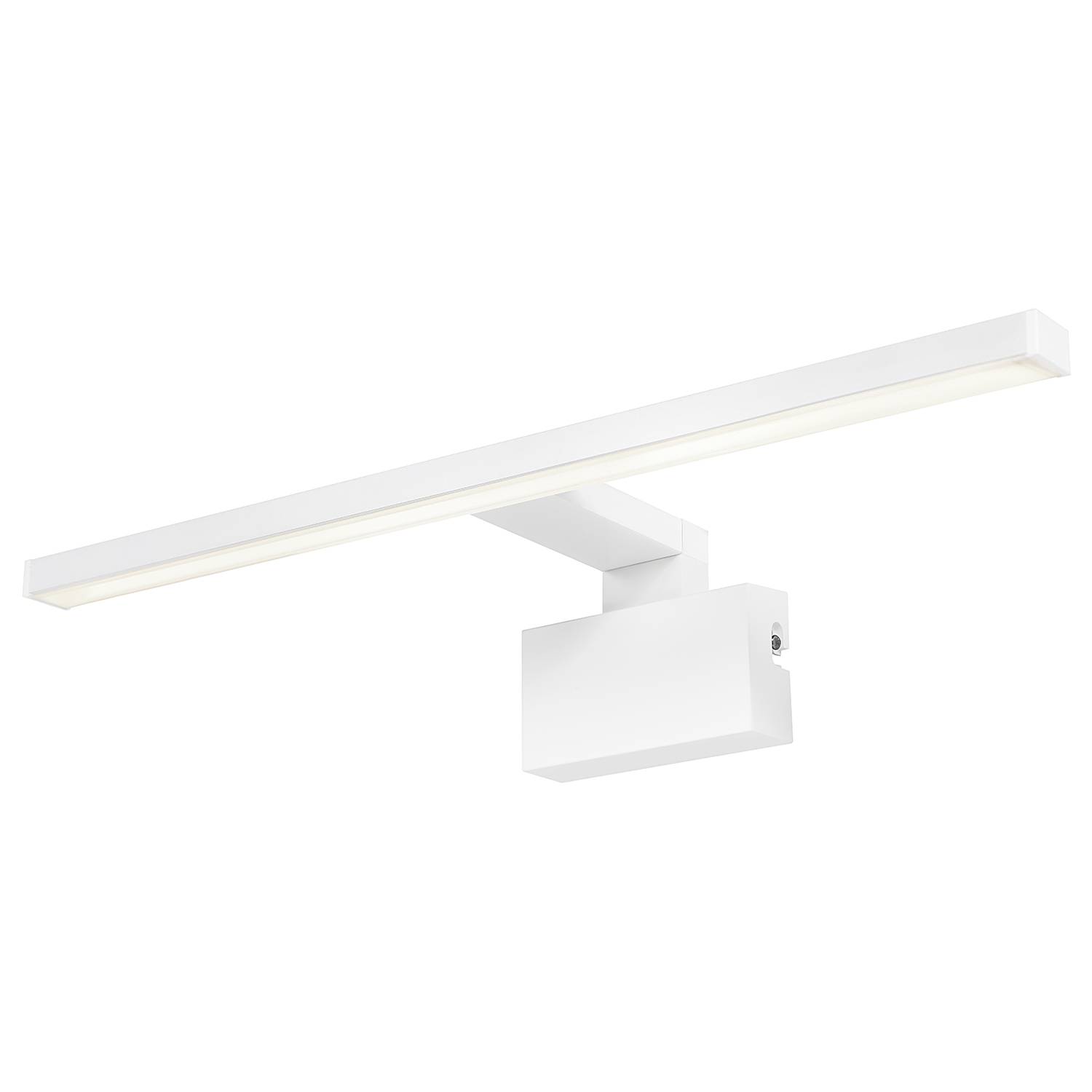 LED-Badleuchte Marlee Aluminium Weiß