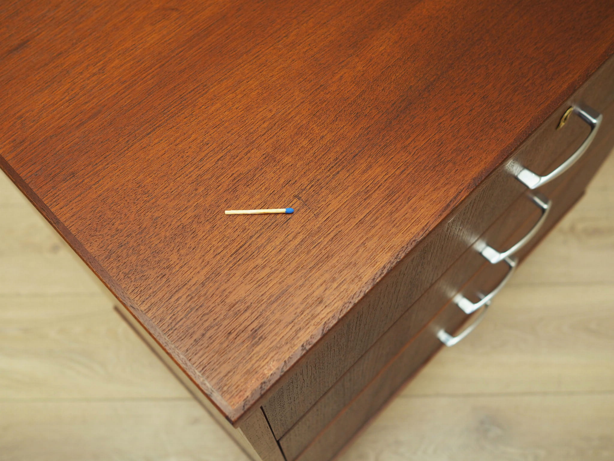 Vintage chest of drawers Teak brown 1970s