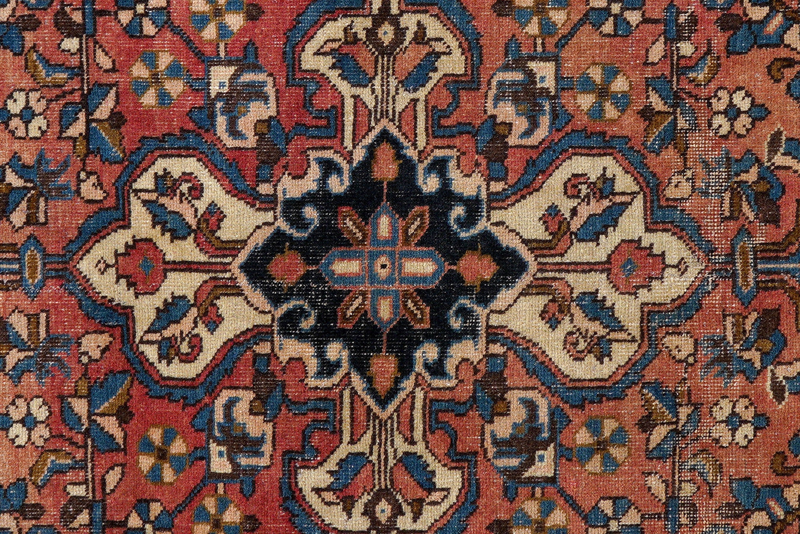 Heritage Sassan Teppich Wolle Braun