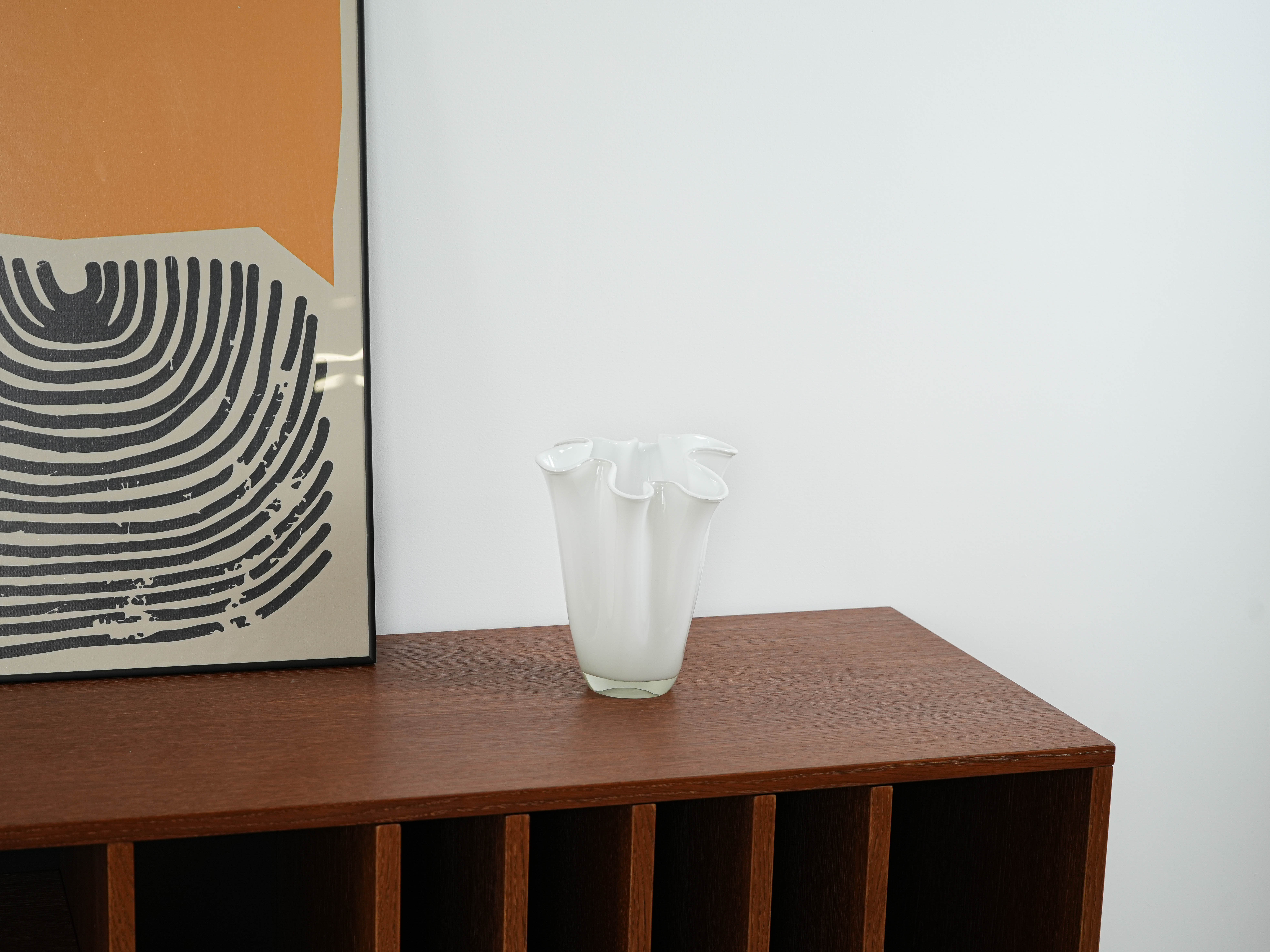 Glass vase 1970s