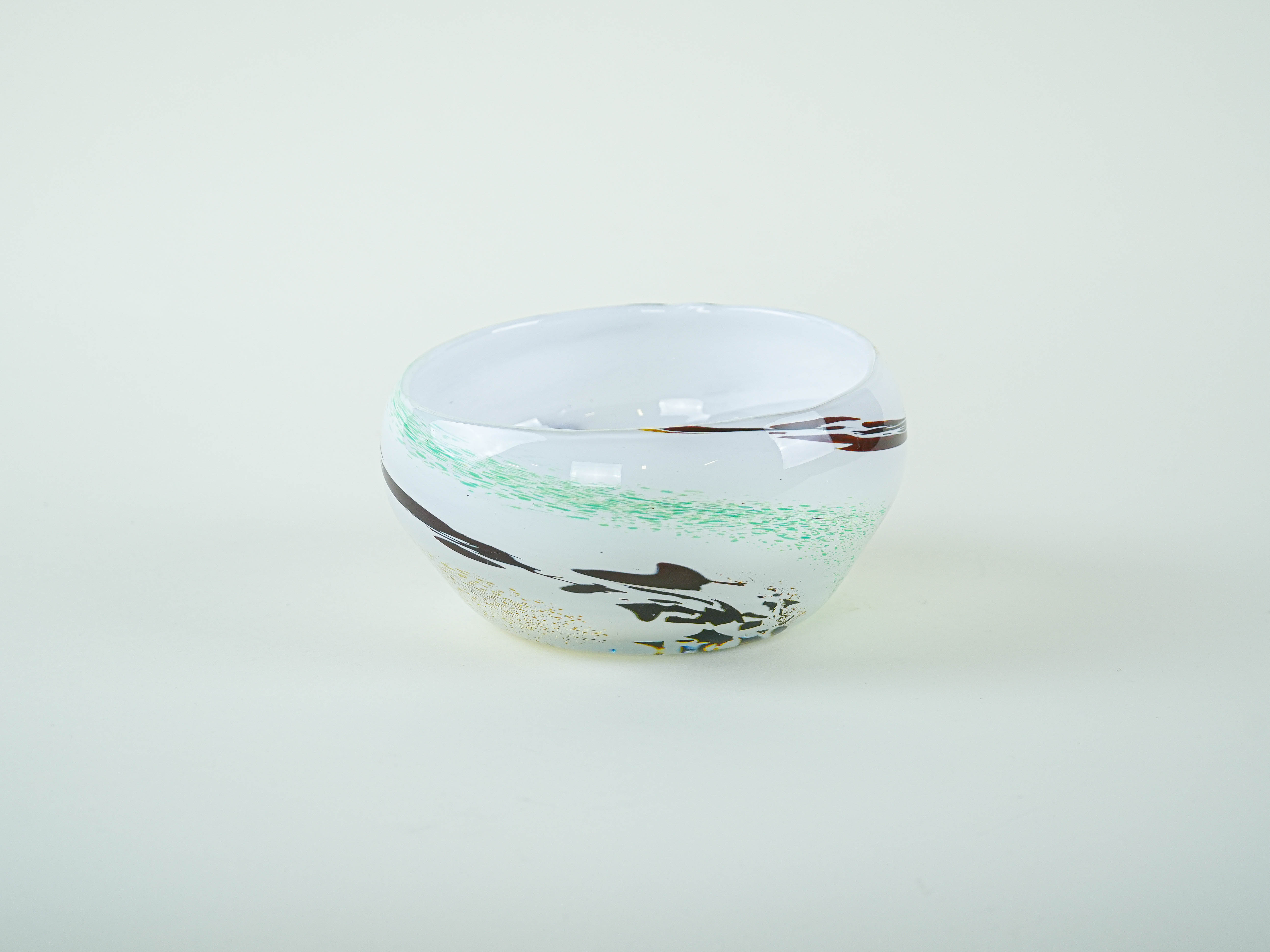 Glass bowl 1970s