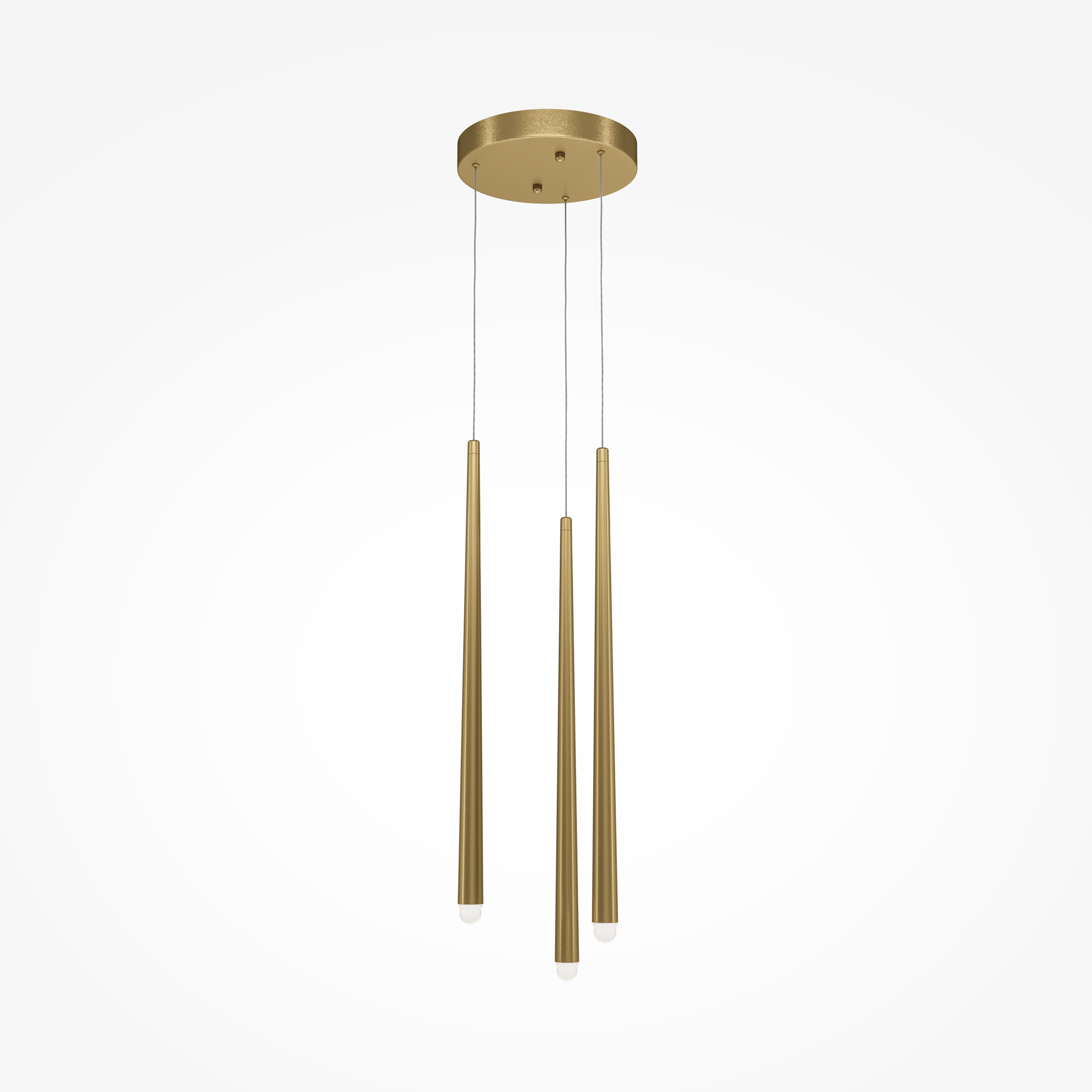 Cascade Pendant light Aluminium Gold