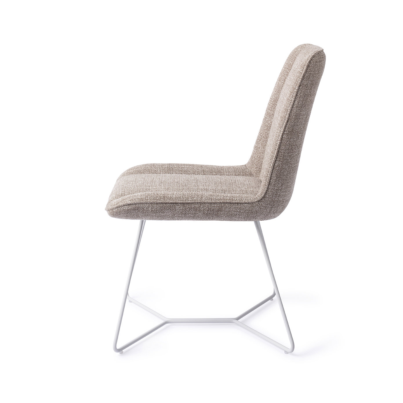 Umedo Textured Greige Dining Chair