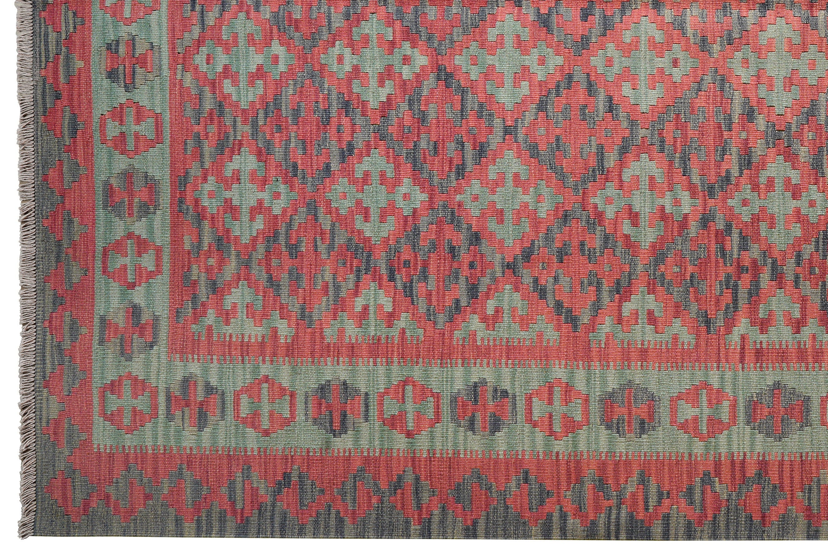 Kilim Gashgai Teppich Braun
