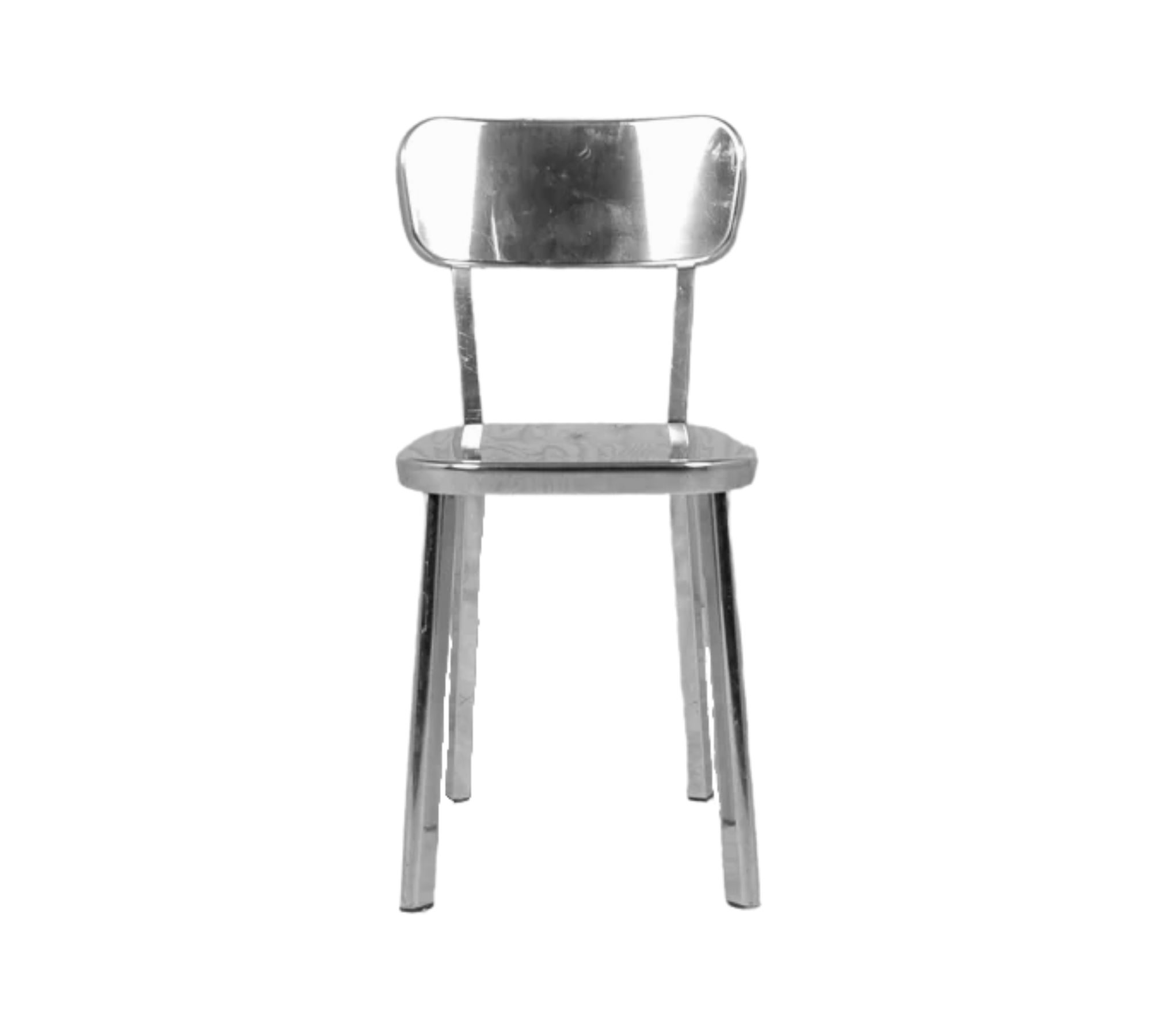 Magis Déjà-vu Stuhl Aluminium Poliert