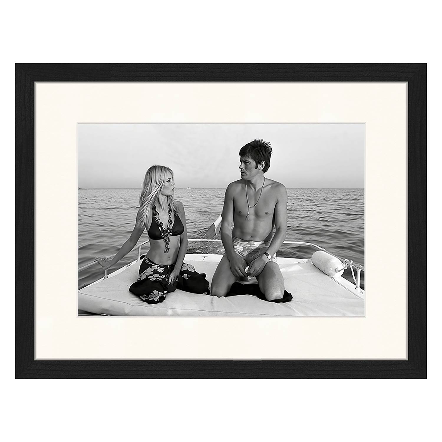 Bild Brigitte on Board Buche massiv / Plexiglas 42 x 32 cm