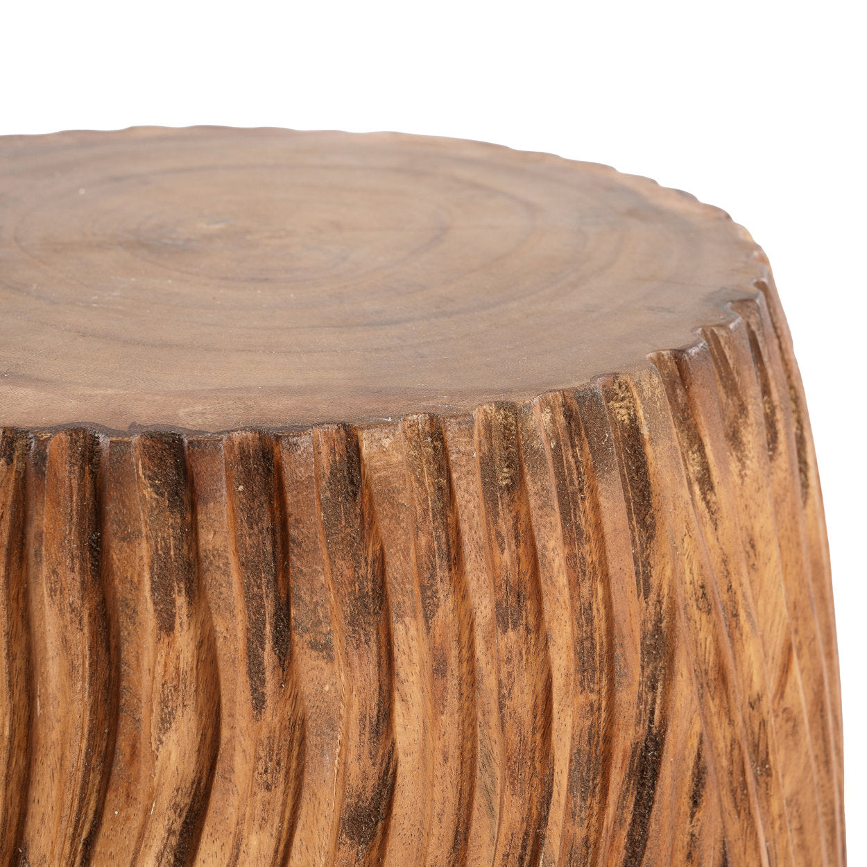 The Celebes Stool Natural ø30cm
