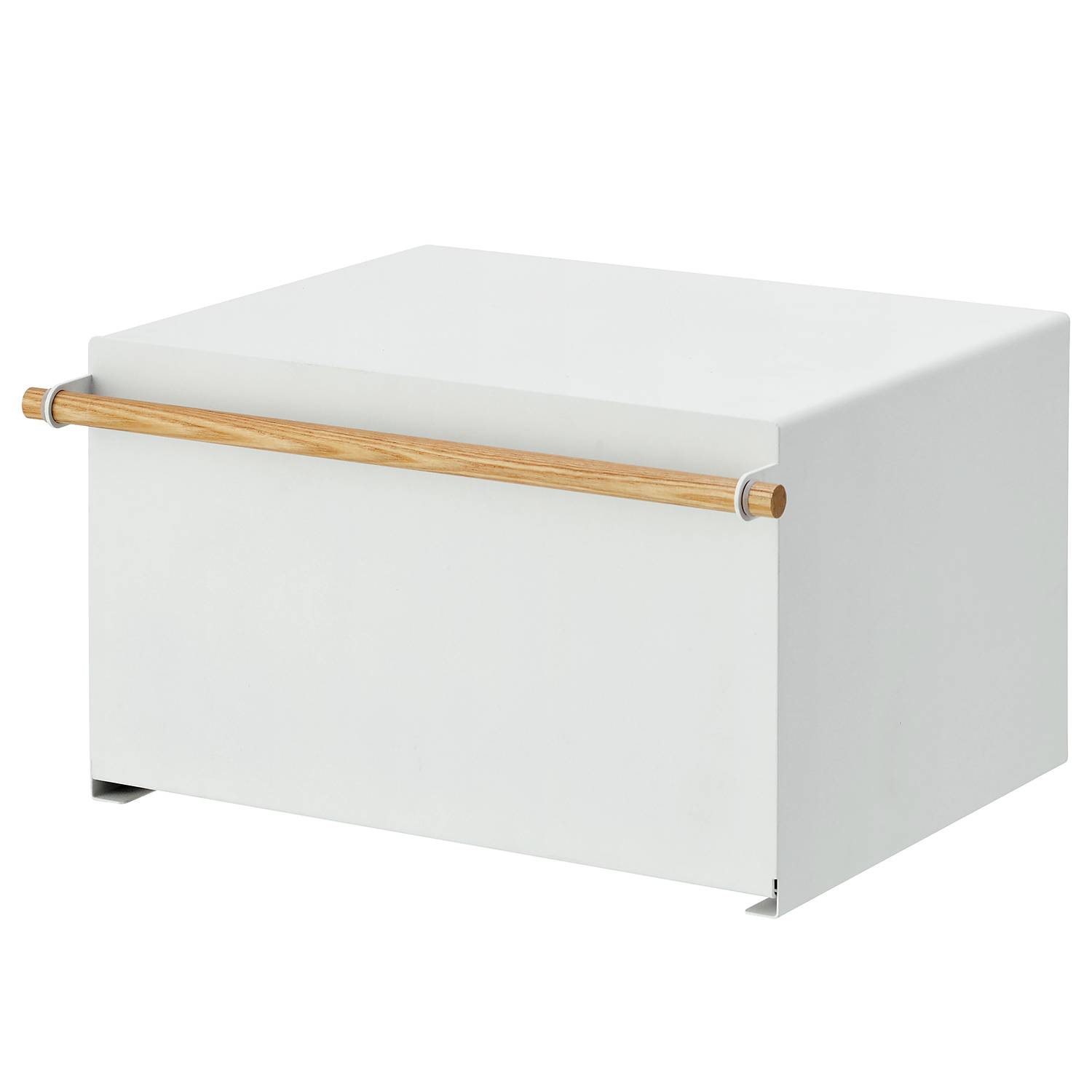 Brotkasten Tosca Stahl / Esche Weiß