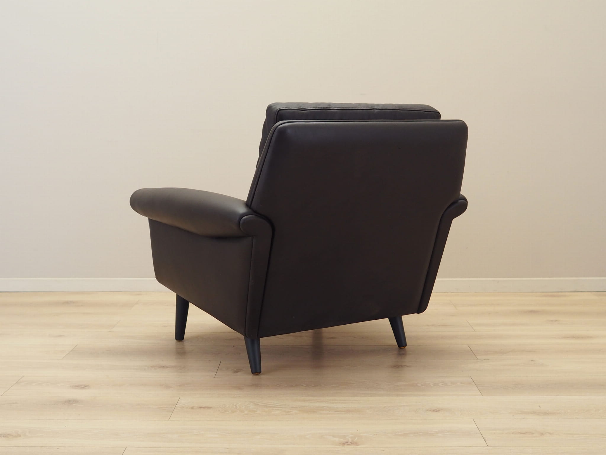 Armchair Leather Brown 1960s
