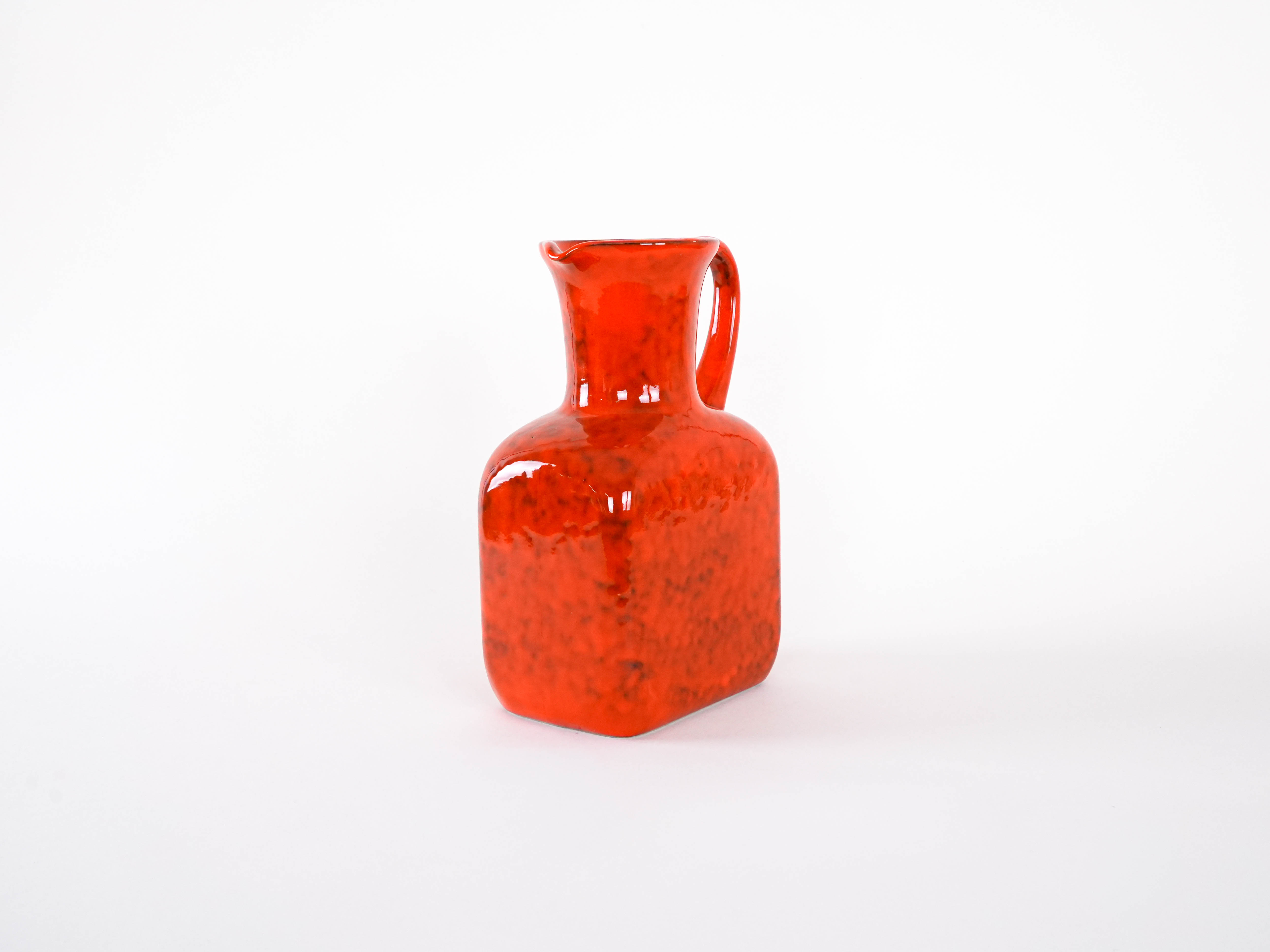 Keramikvase Rot