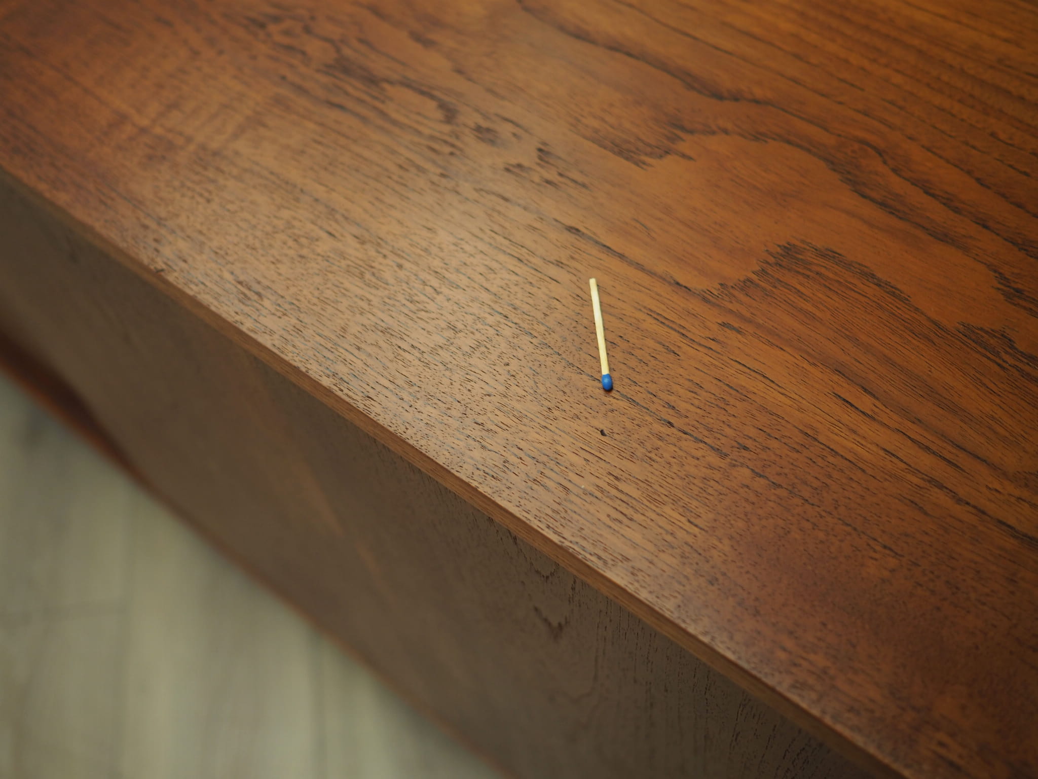 Vintage Sideboard Teakholz Braun 1970er Jahre