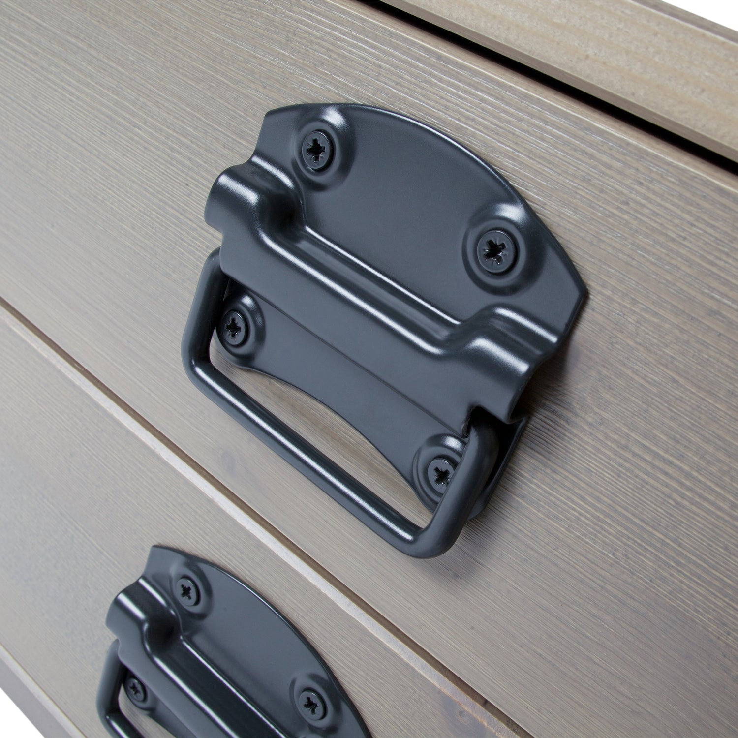Derby Couchtisch Holz Grau