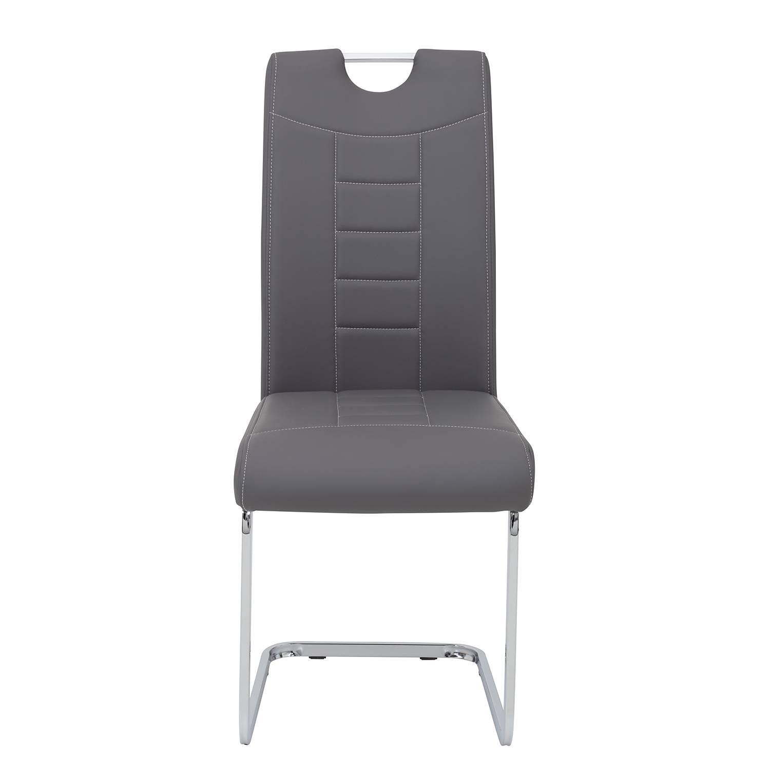 4x Freischwinger Festola Grau