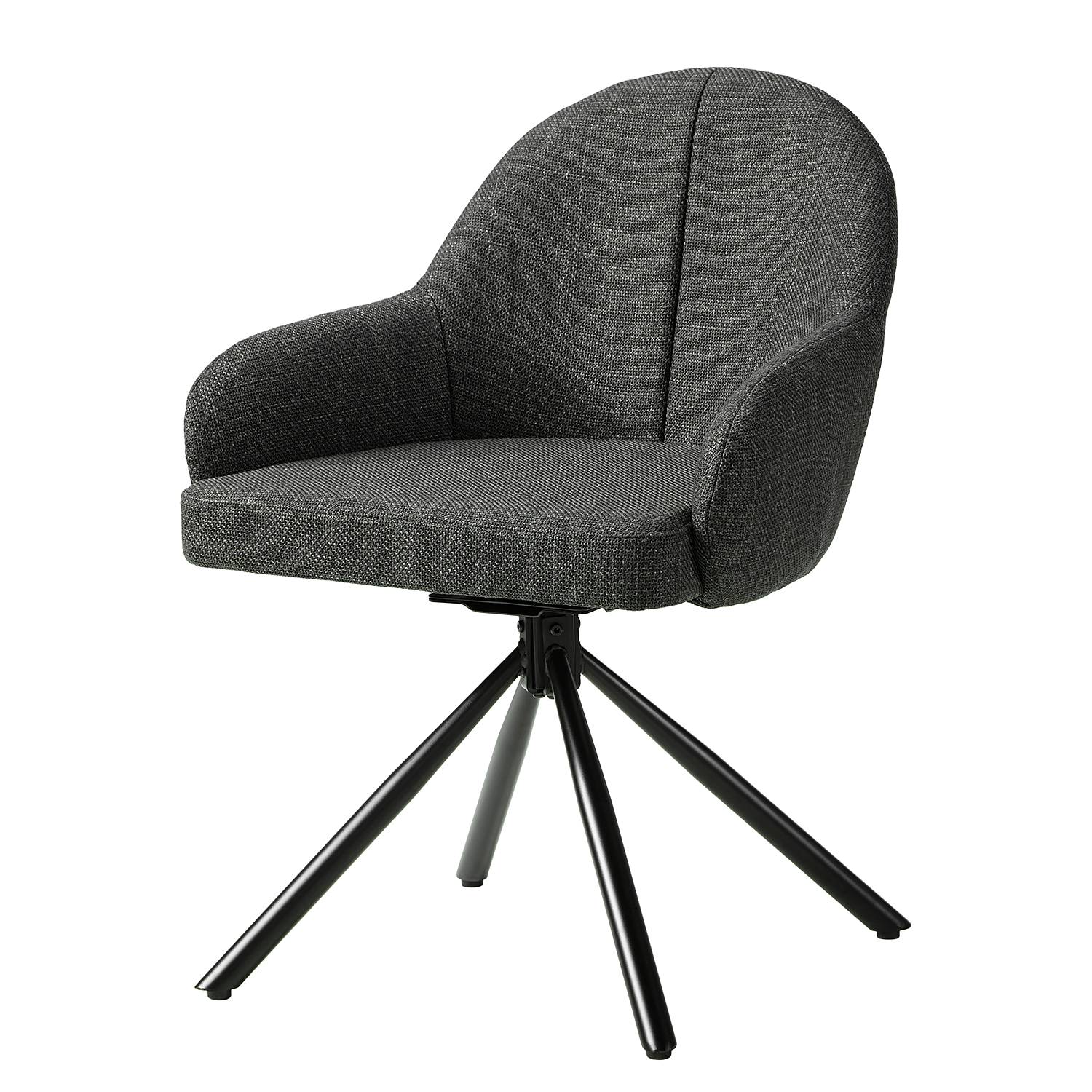Scebel Swiveling Armchair Anthracite
