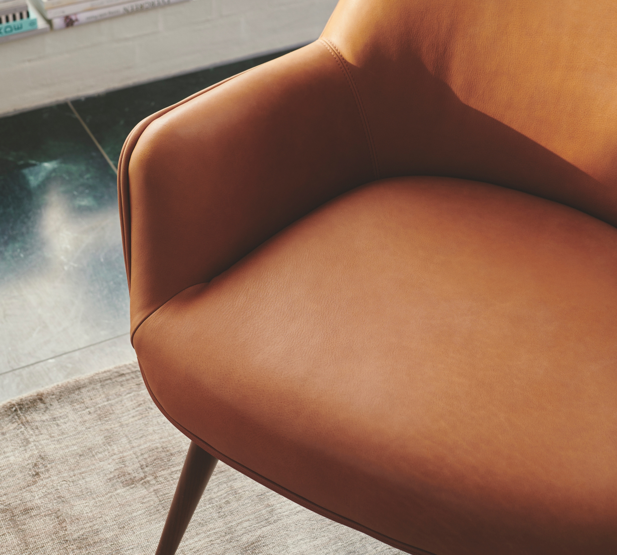 Oscar Sessel Soffy Cognac