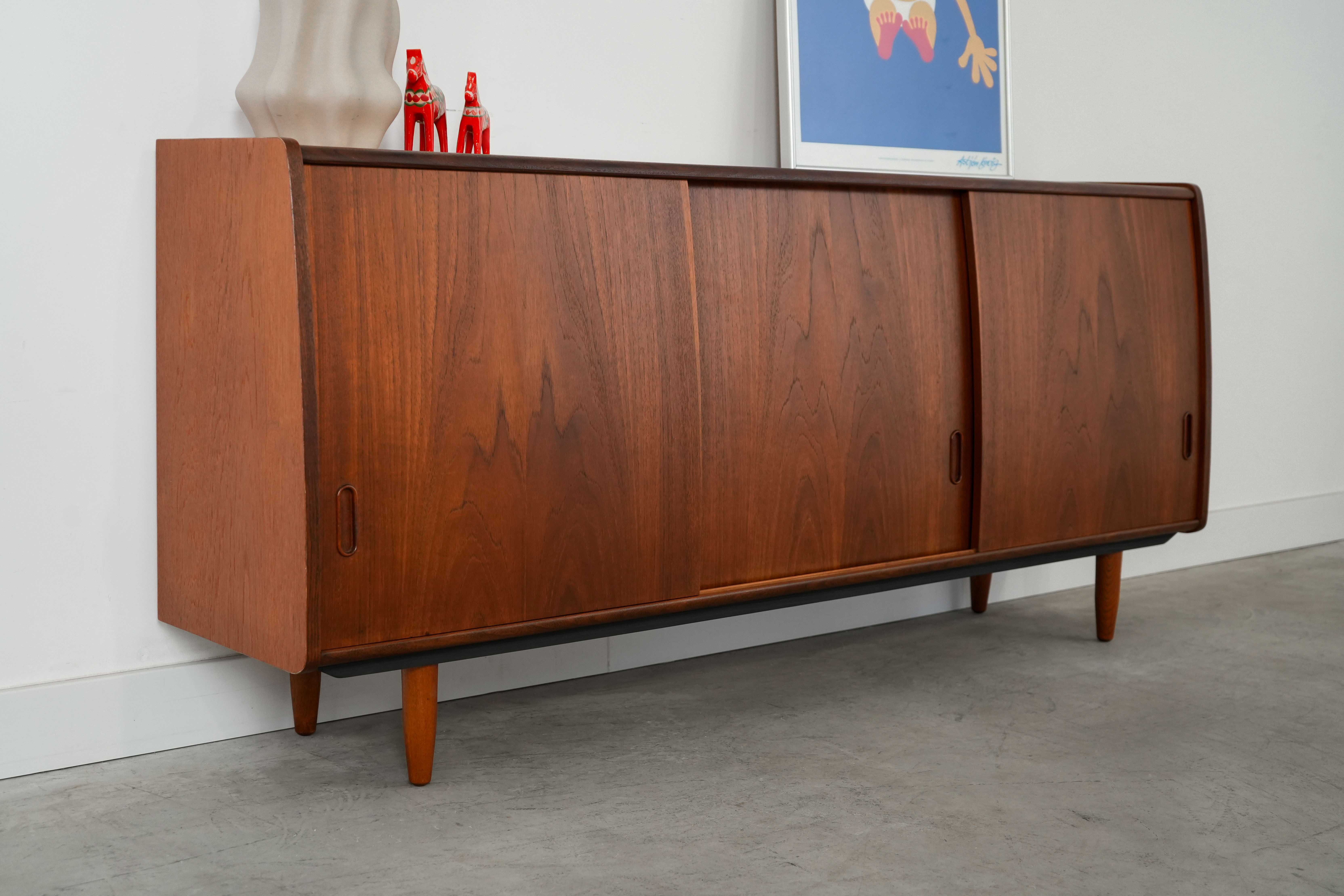 Sideboard Teakholz 1970er Jahre