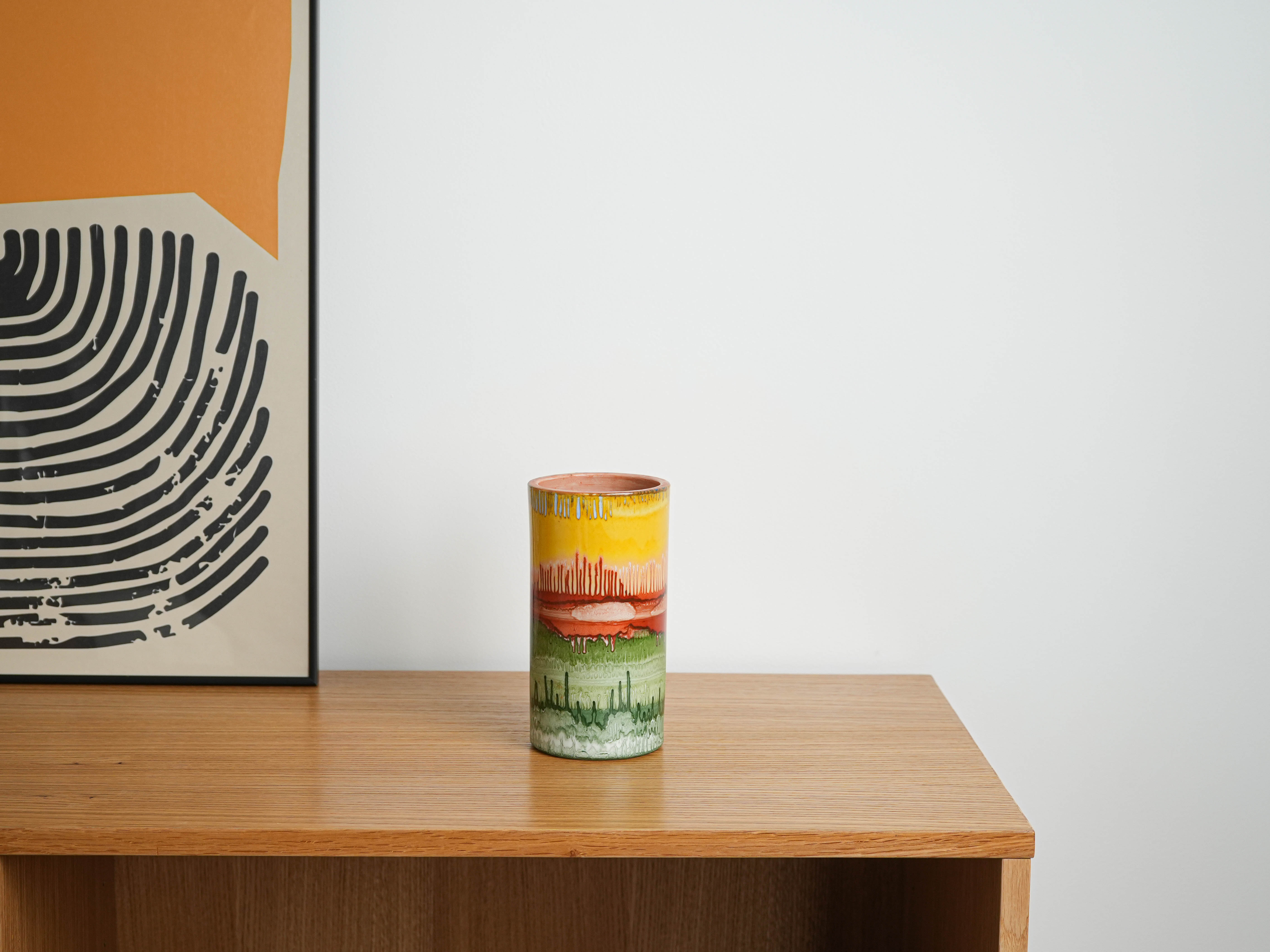 Cylindrical vase 1970s