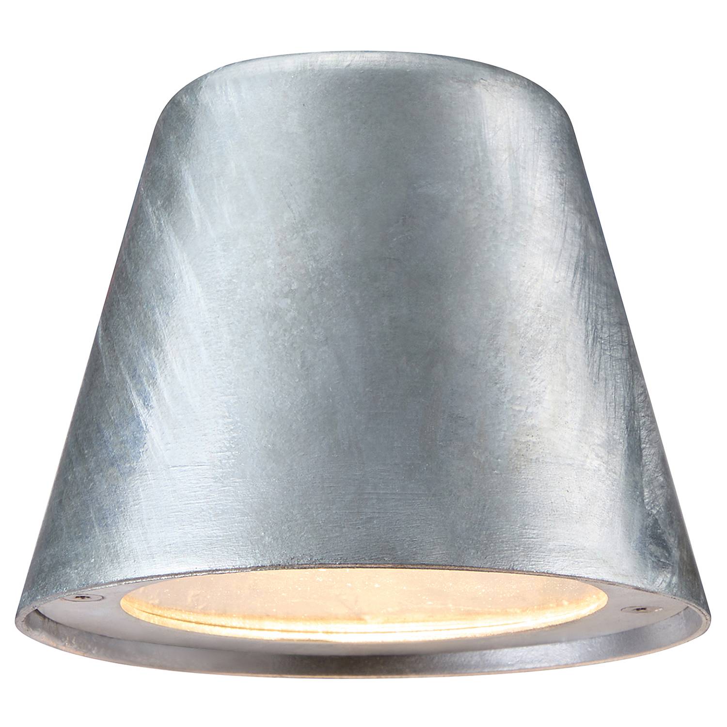 Aleria Wandleuchte Edelstahl Silber