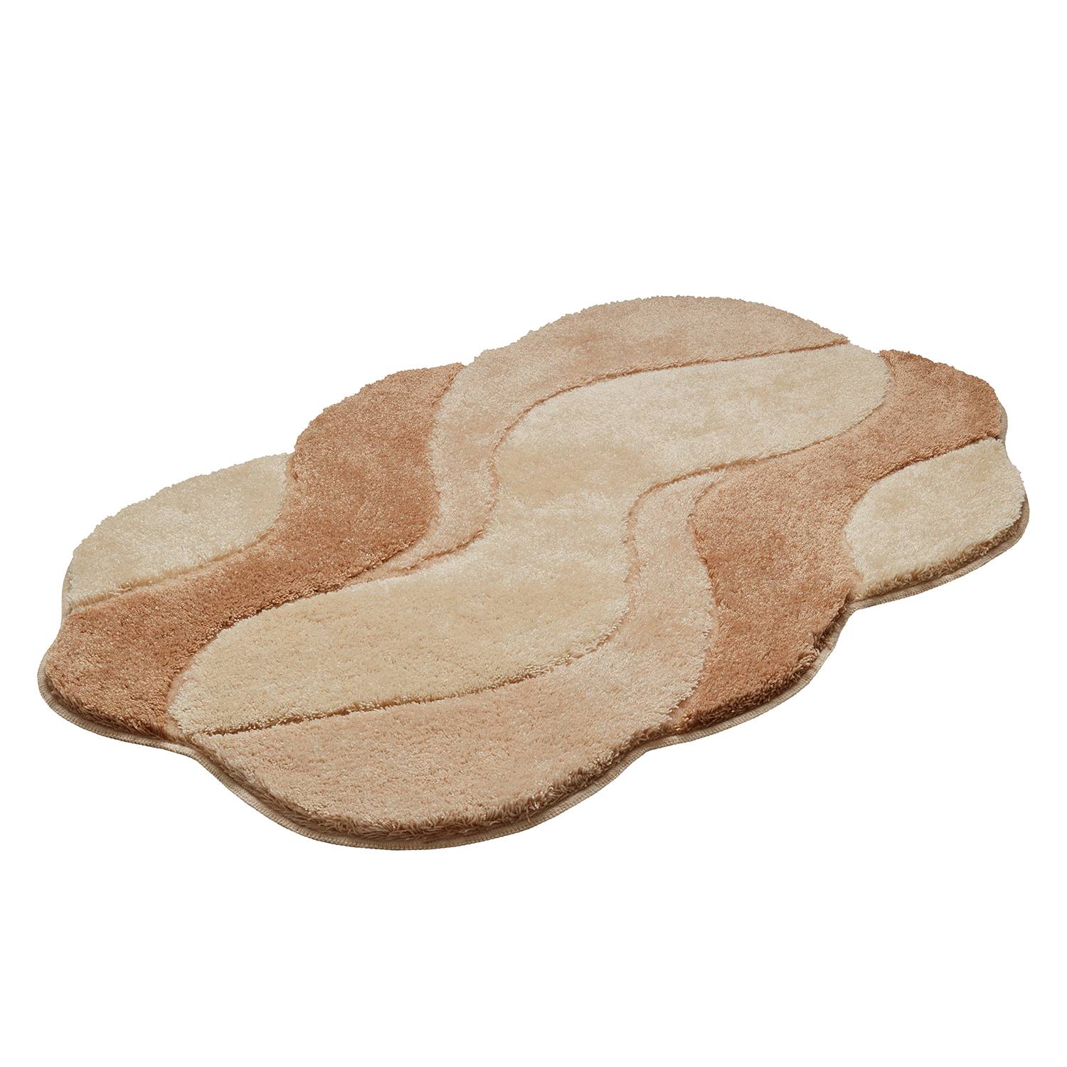 Badematte Carmen Beige 70 x 120 cm