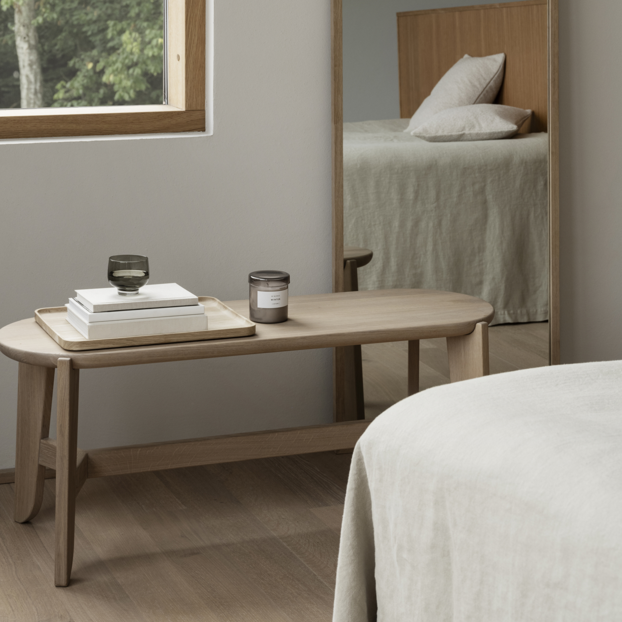 Eli bench Oak wood 66510