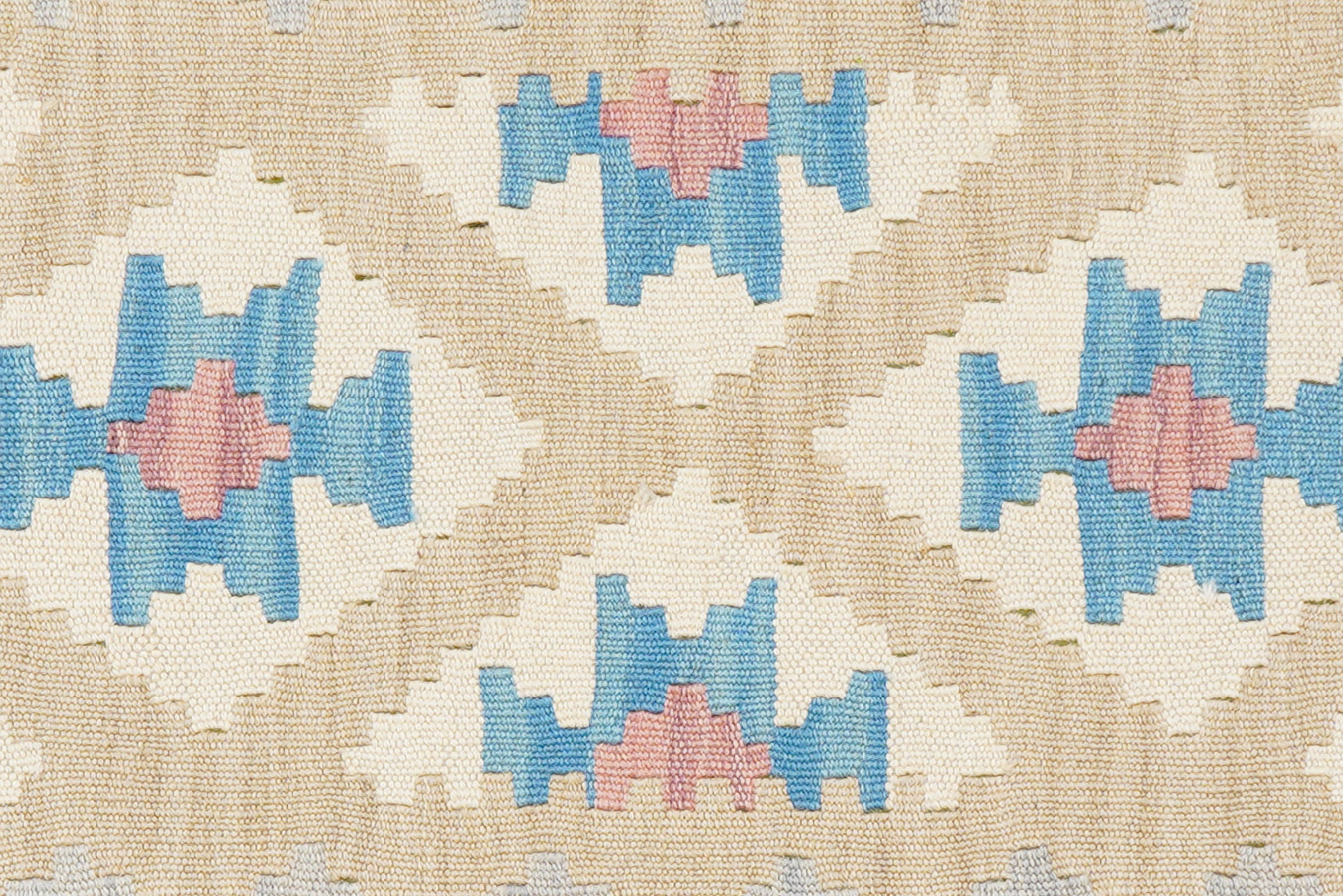 Tappeto Kilim Gashgai Lana Beige
