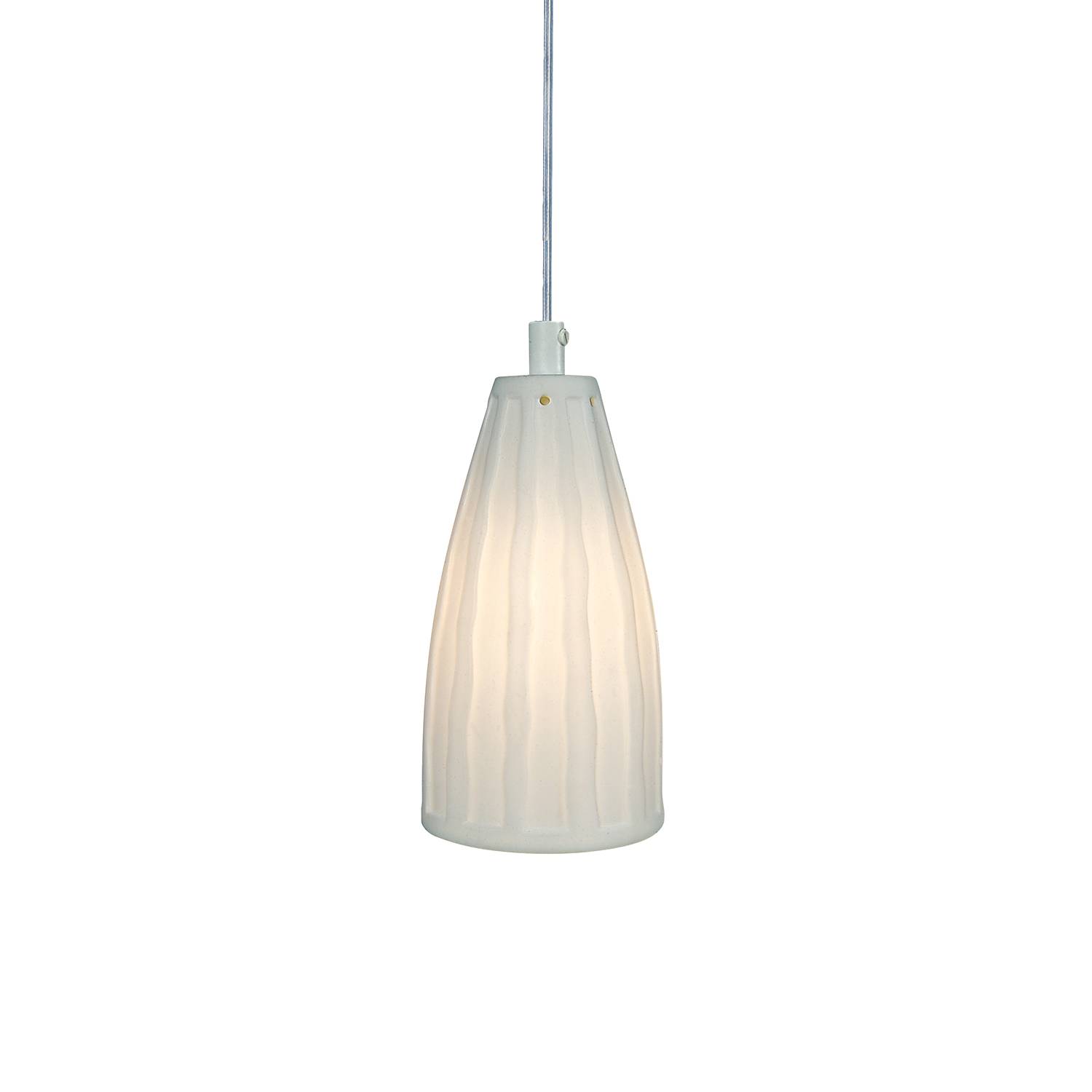Pendant lamp ceramic white