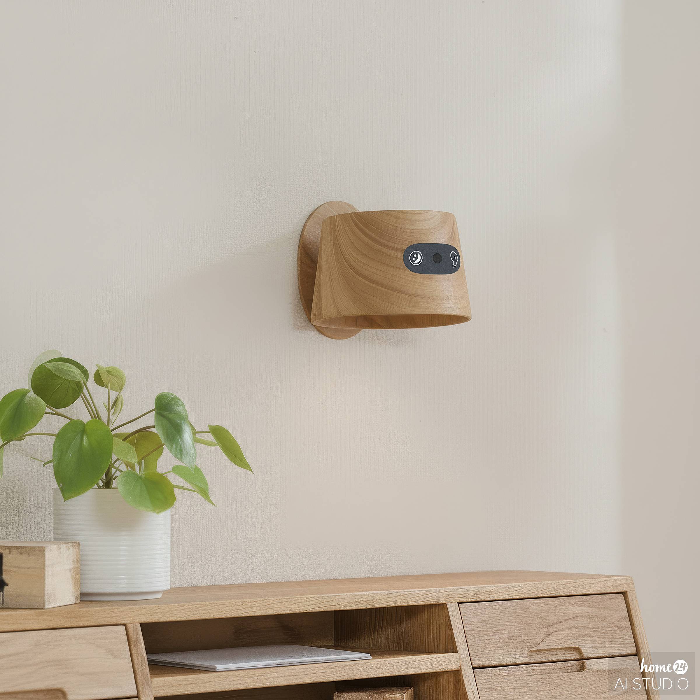 LIPUT Rechargeable Wall Light Brown