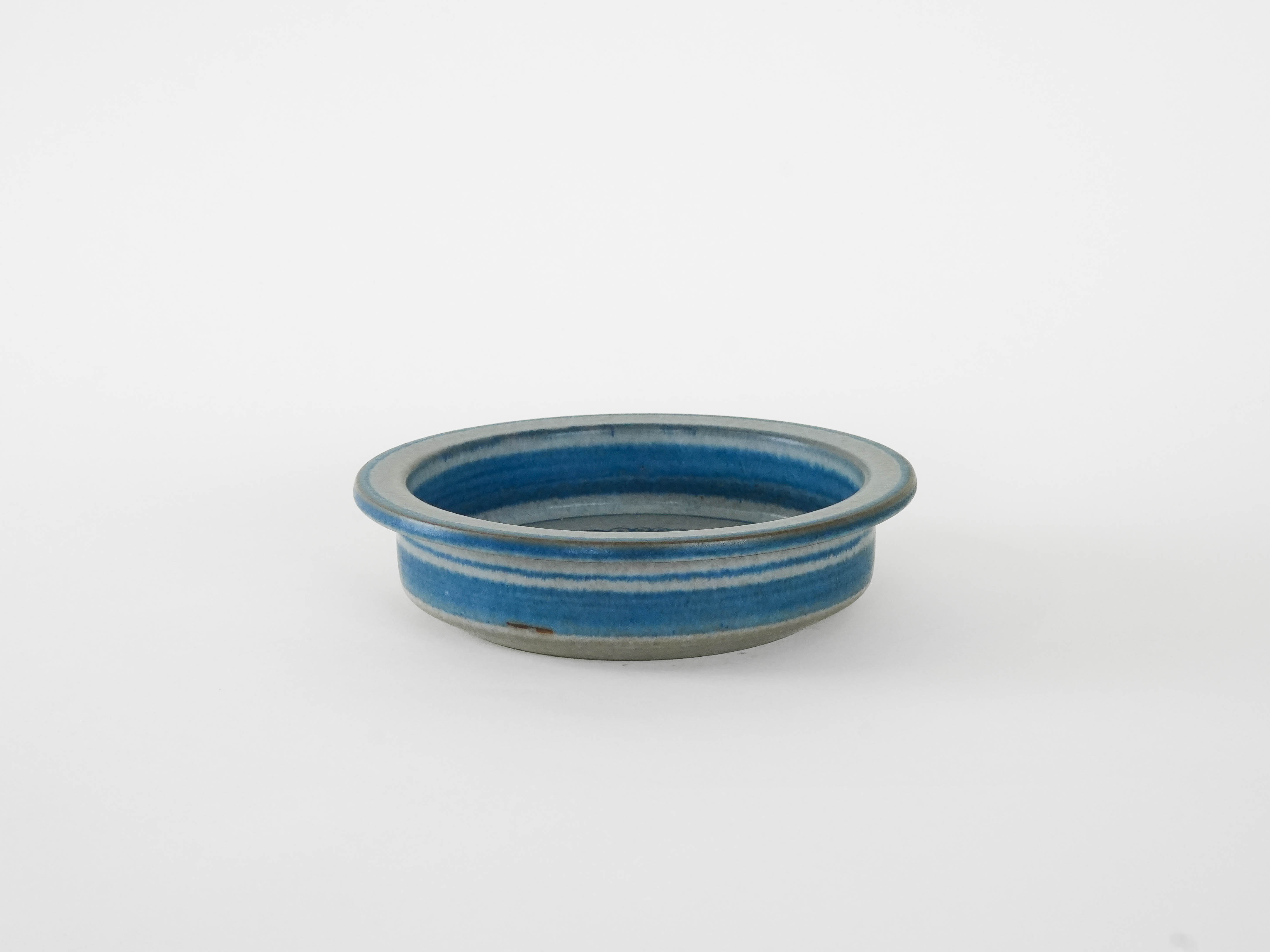 Keramikschale Blau 1960er Jahre