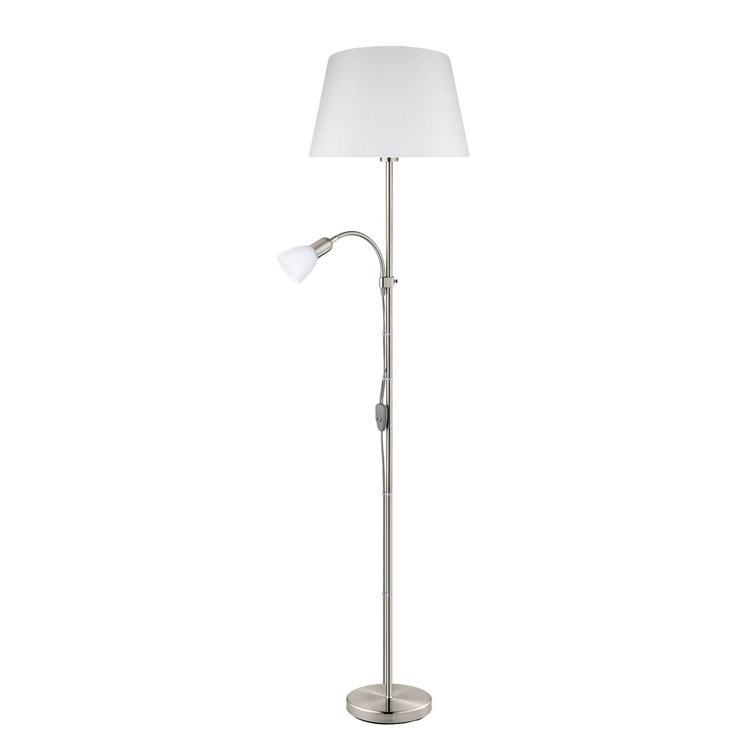 Stehleuchte Conesa Silber