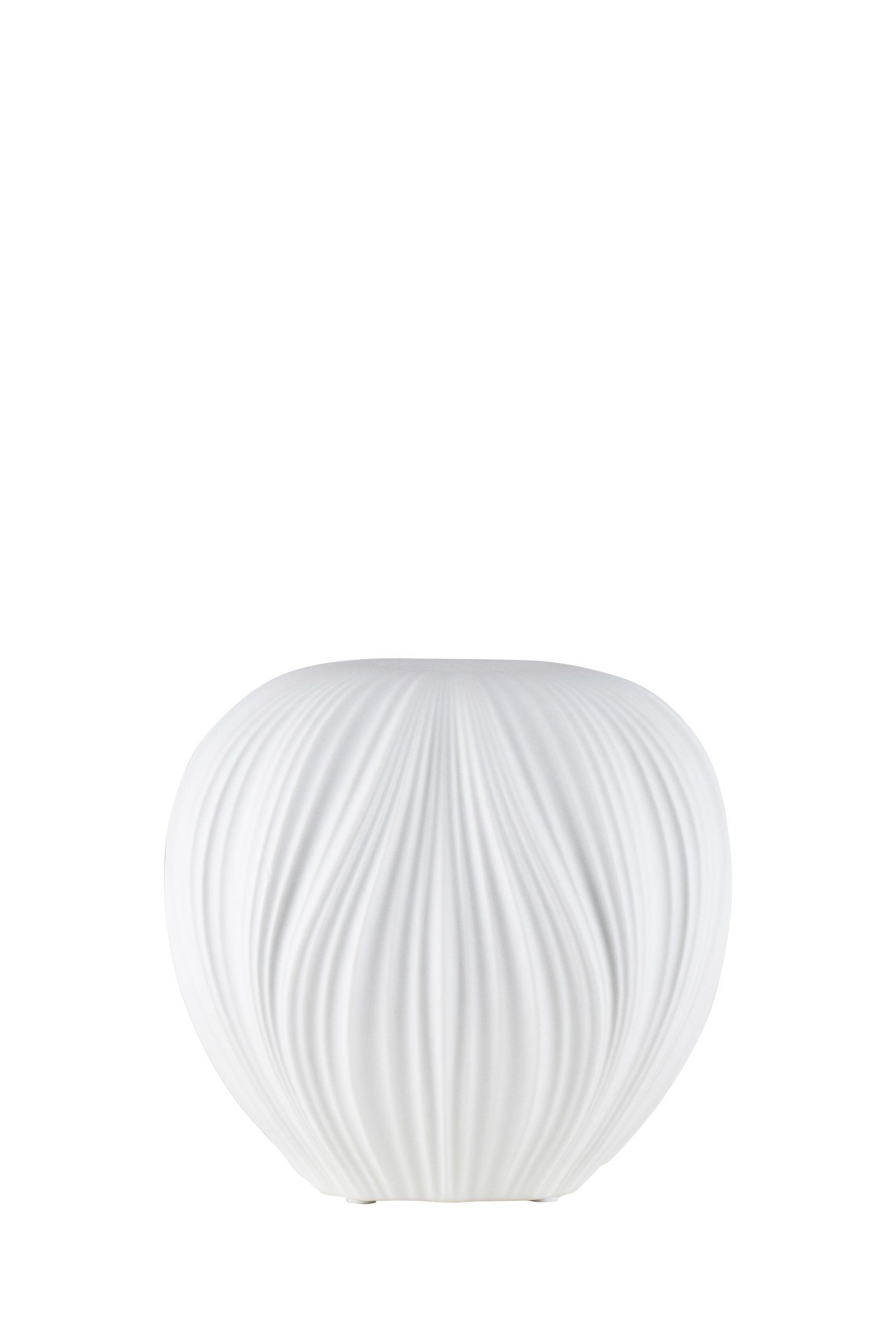 Milo Lampada da tavolo Ceramica Bianco Ø 21cm