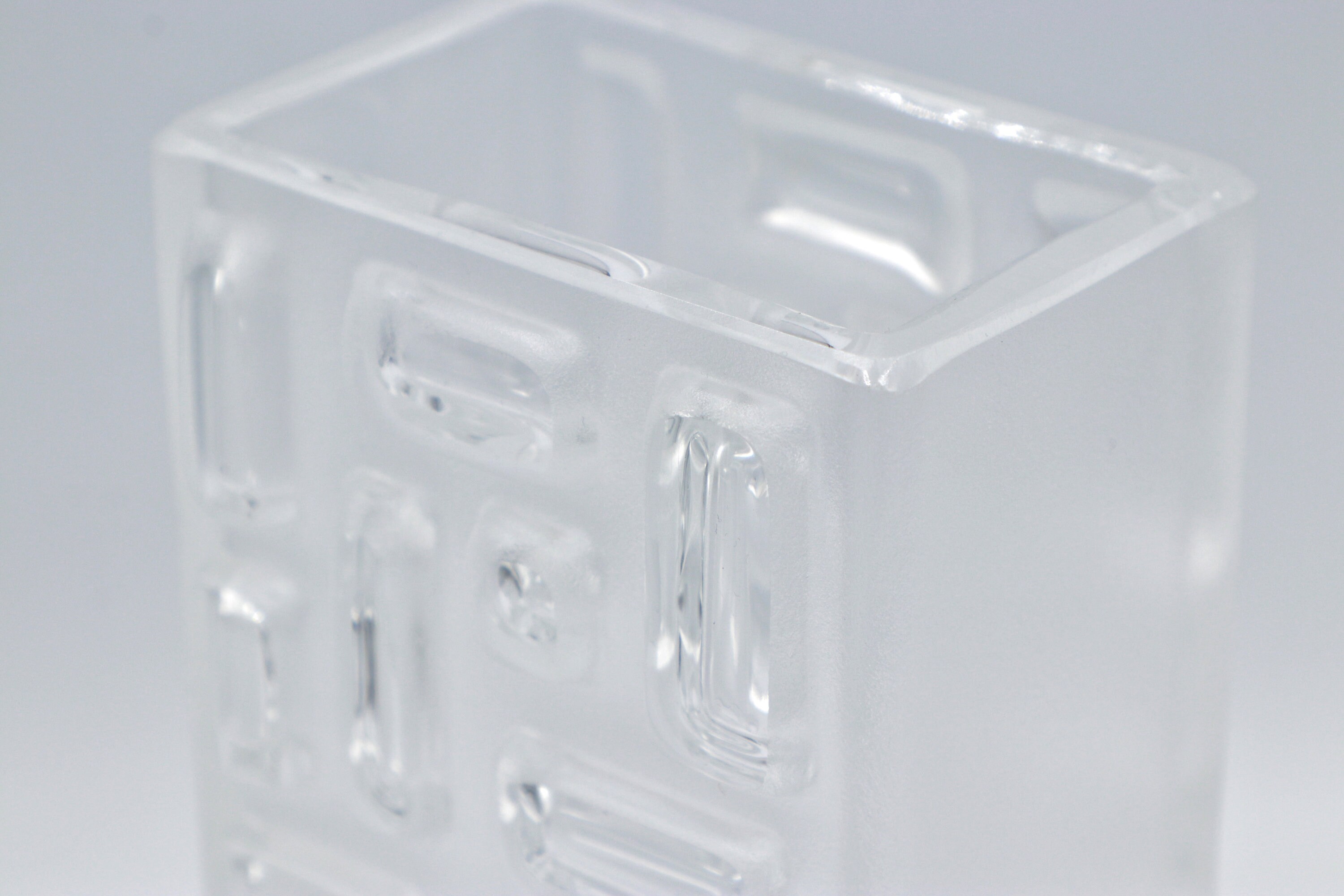 Vintage Brutalist Blumenvase Schweden 1970er Jahre