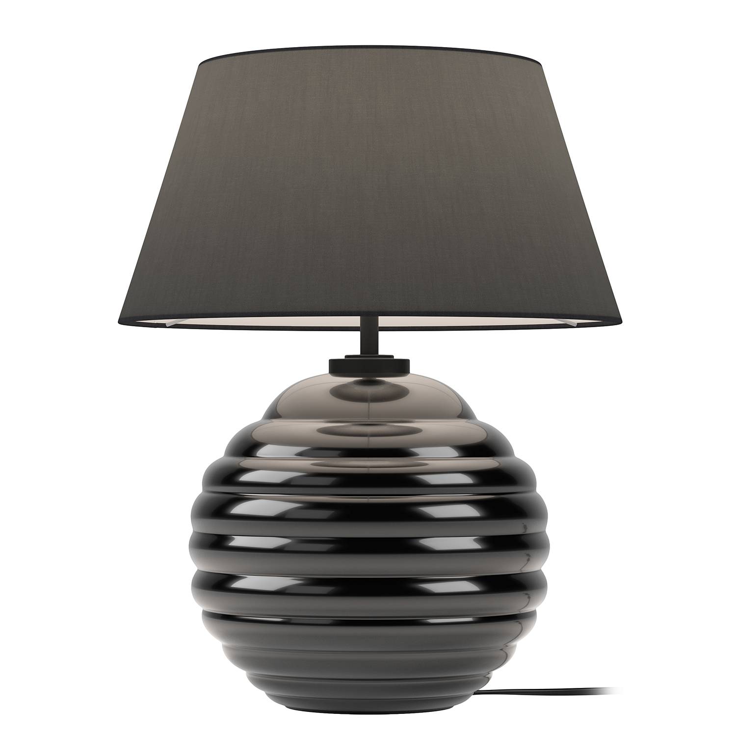 Arendal table lamp cotton fabric glass 1-flame