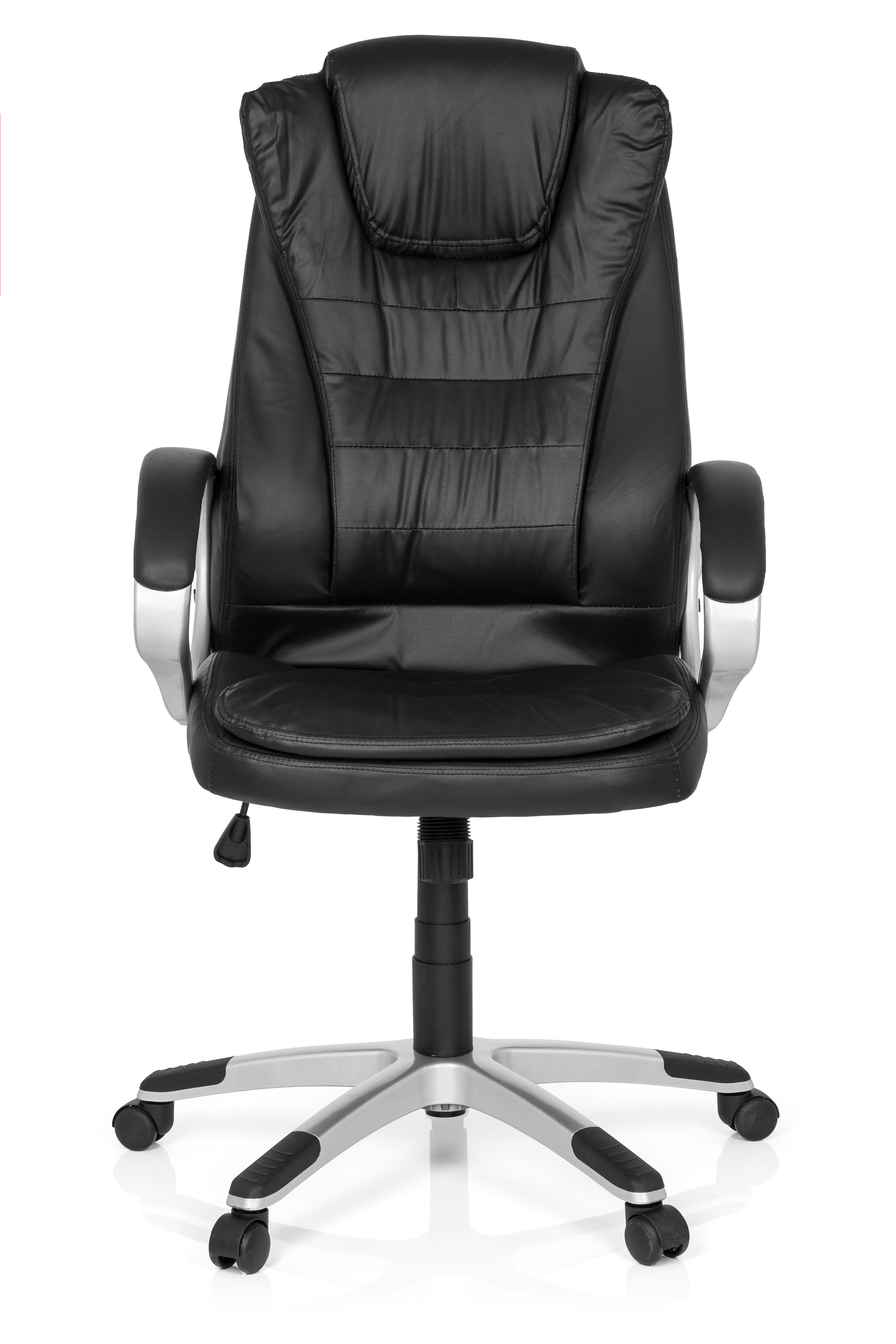 Poltrona direzionale ecopelle nero