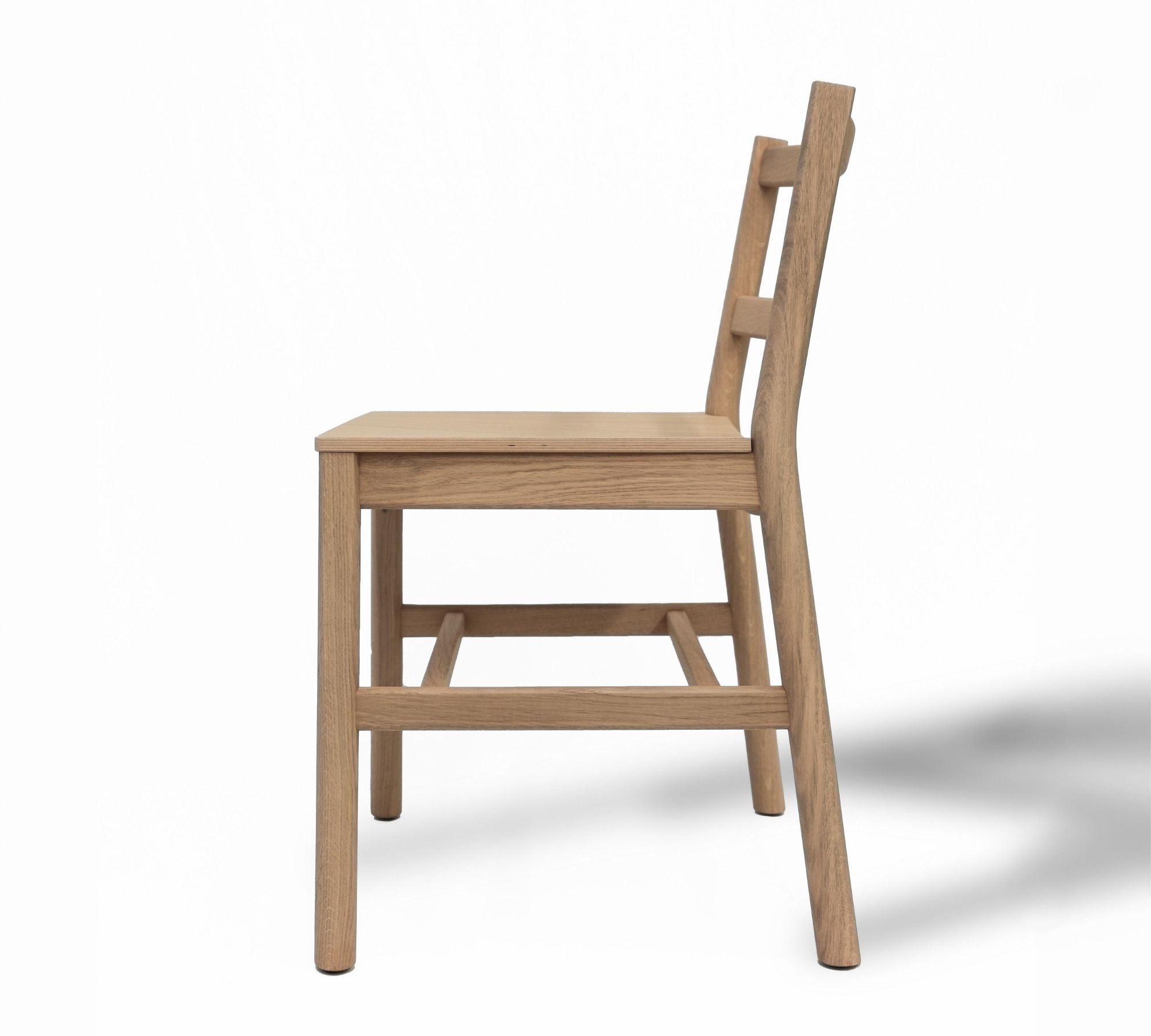 2x Julie Chair Oak Wood Natural