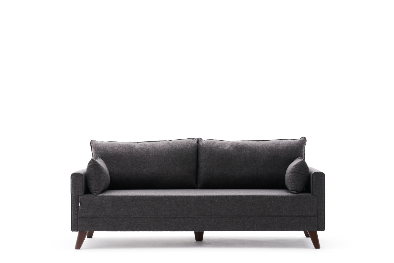 Bella Sofa 3-Sitzer Anthrazit