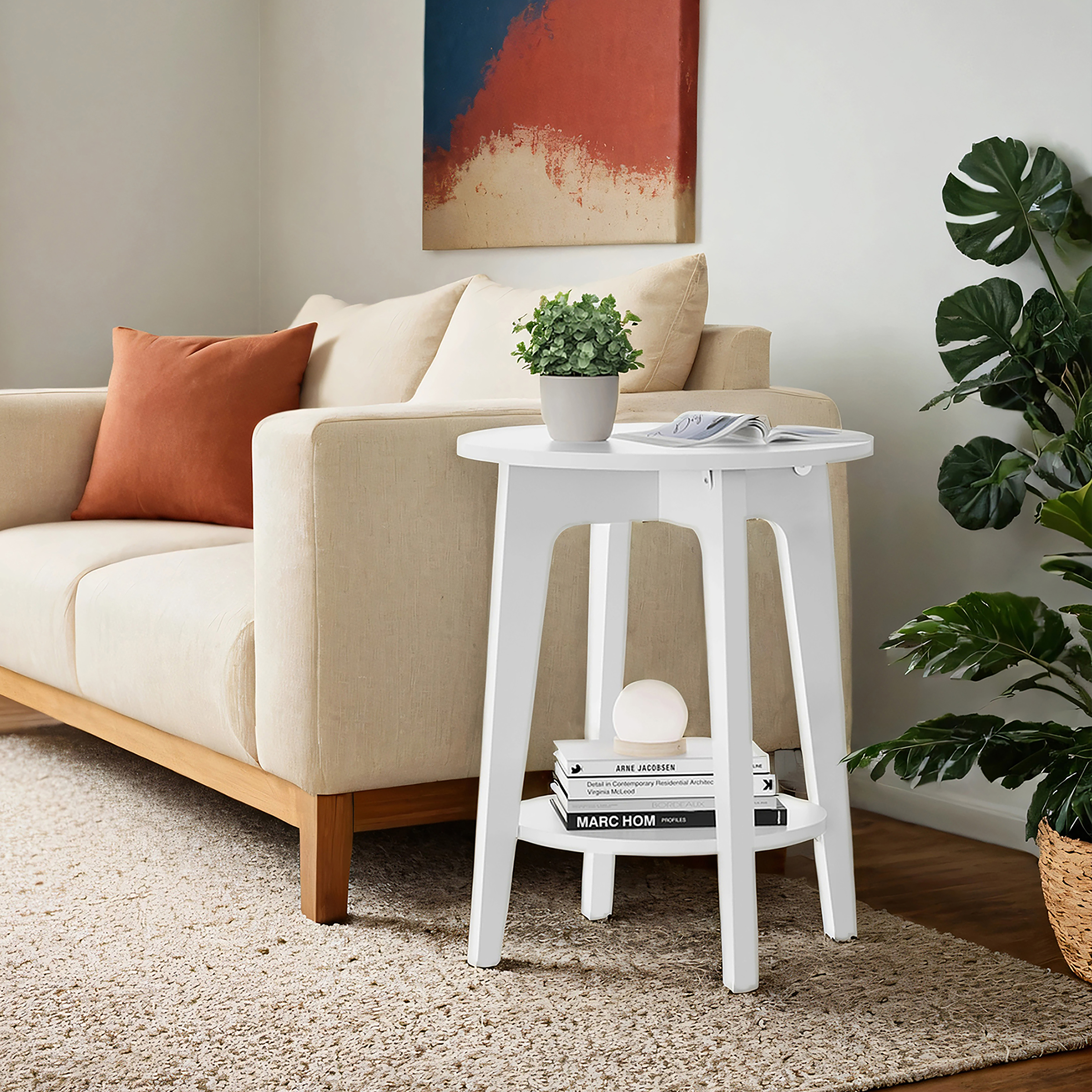 Side Table Gossou White