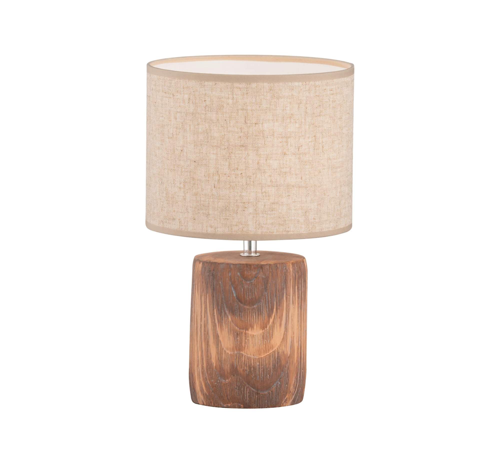 Table lamp 1-bulb Linen Concrete