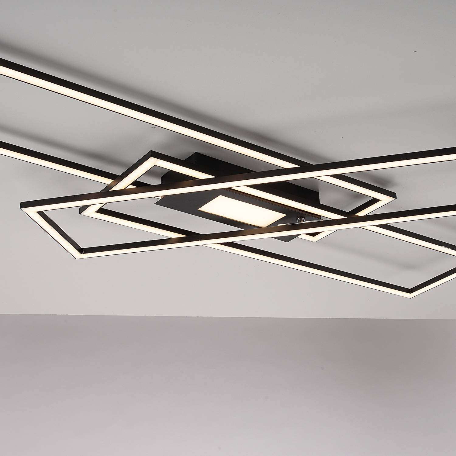 LED-Deckenleuchte Asmin Typ A Polycarbonat Aluminium